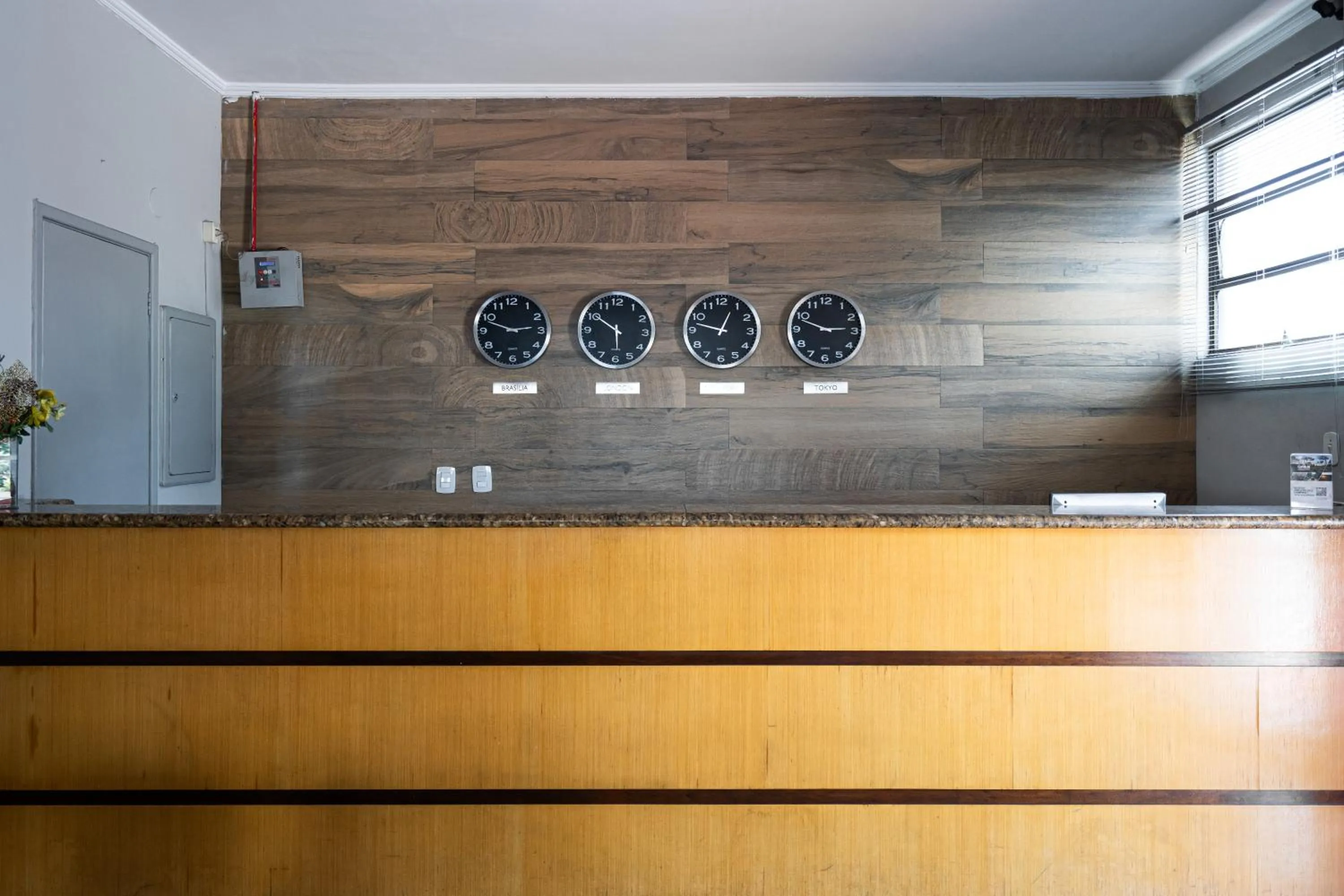 Lobby or reception in Plaza Hotel São José dos Campos