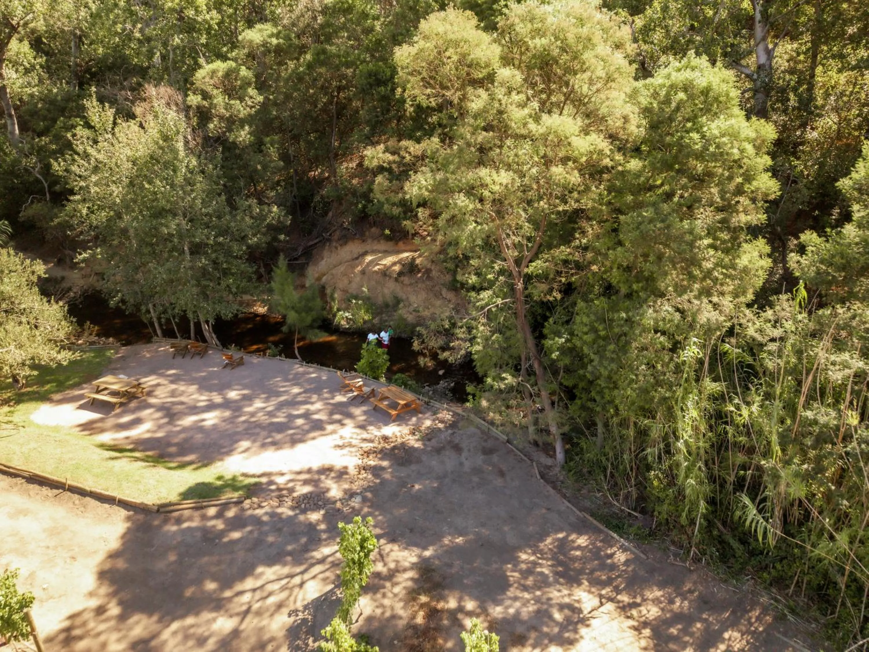 Property building in AfriCamps at Doolhof Wine Estate