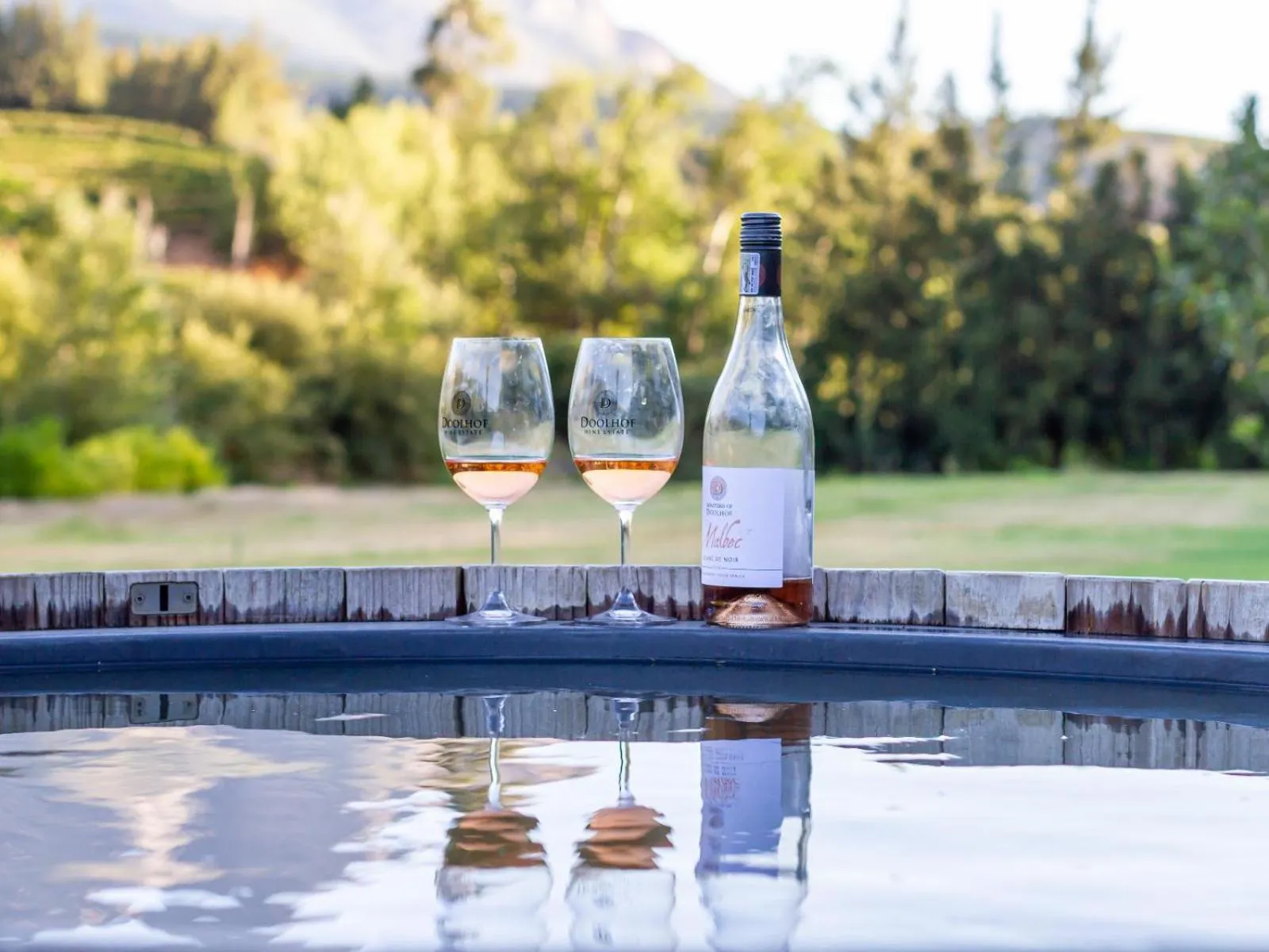 Property building in AfriCamps at Doolhof Wine Estate