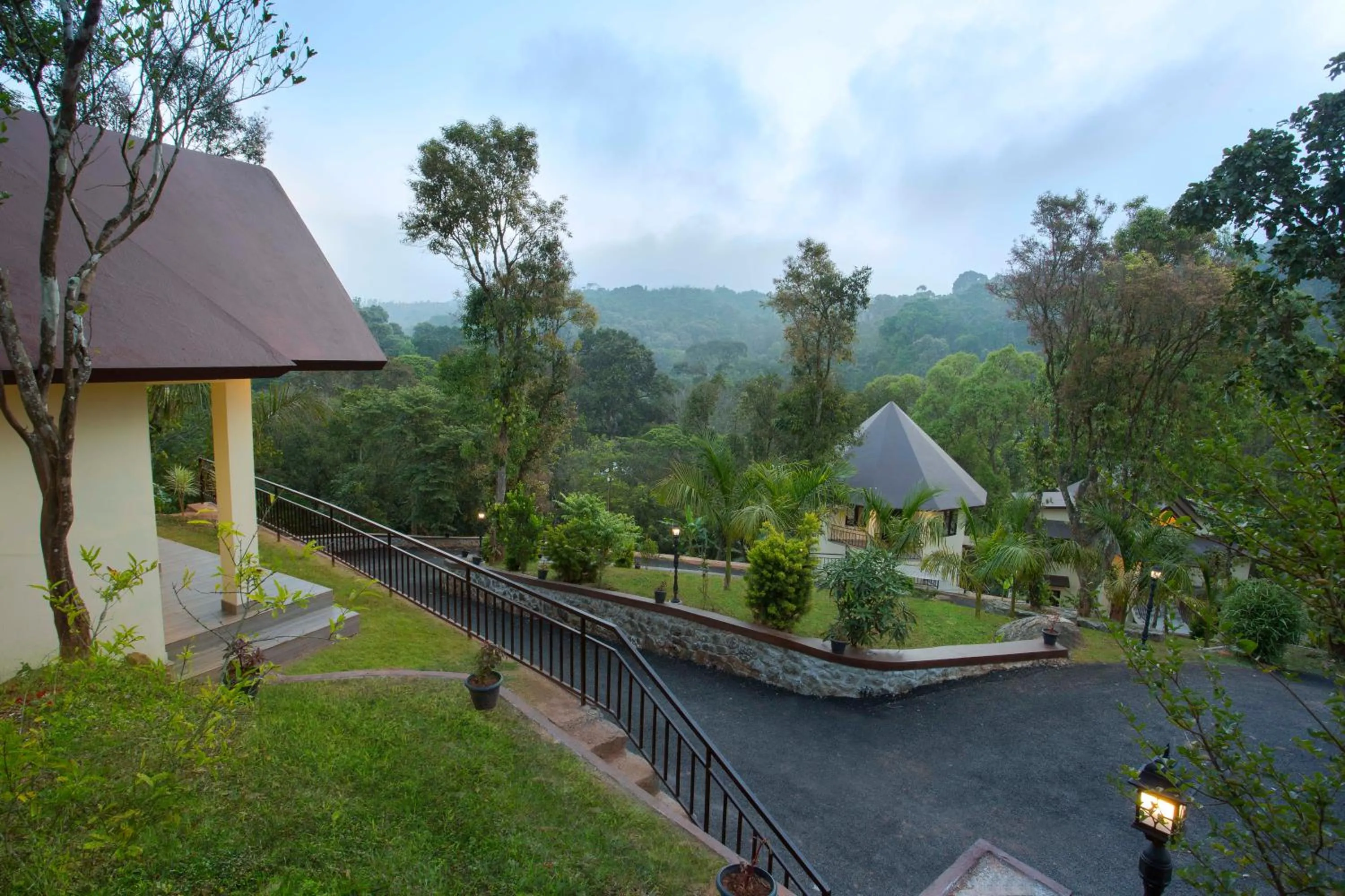 Garden view in Spices Lap, Thekkady
