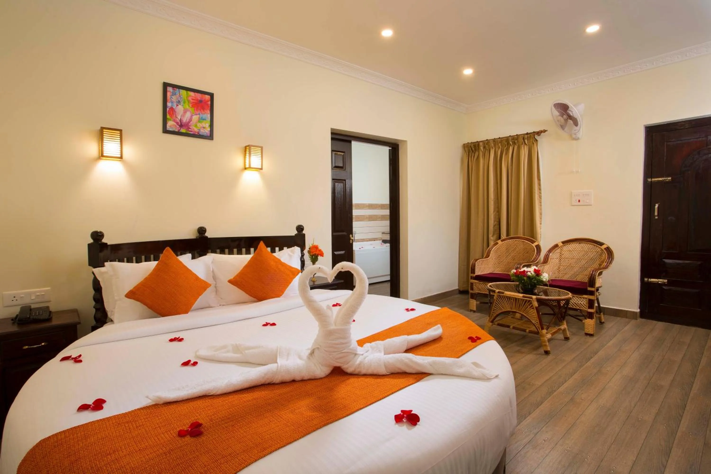 Photo of the whole room, Bed in Spices Lap, Thekkady