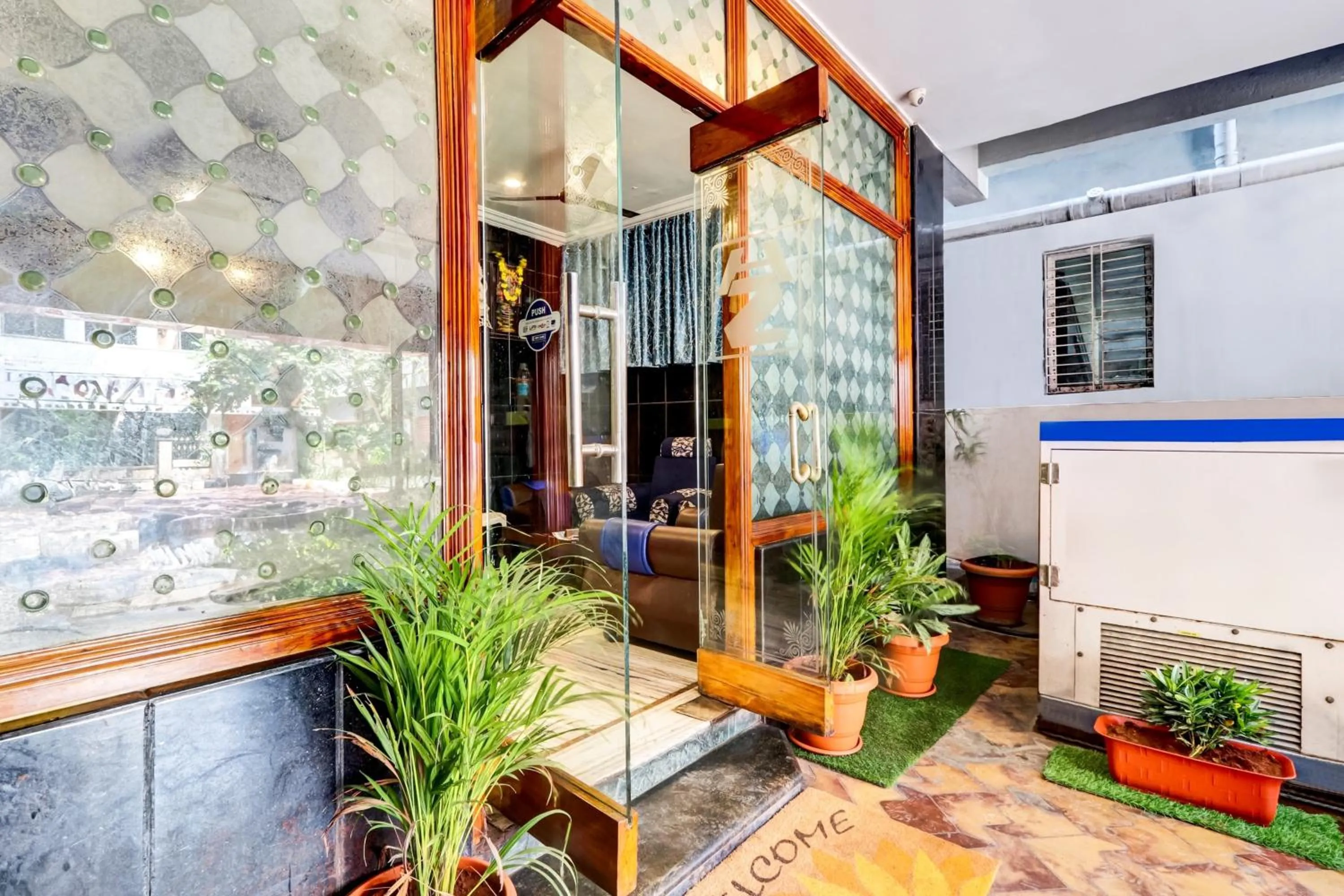 Facade/entrance in Super Hotel O Hanuman Pet Near Railway Station