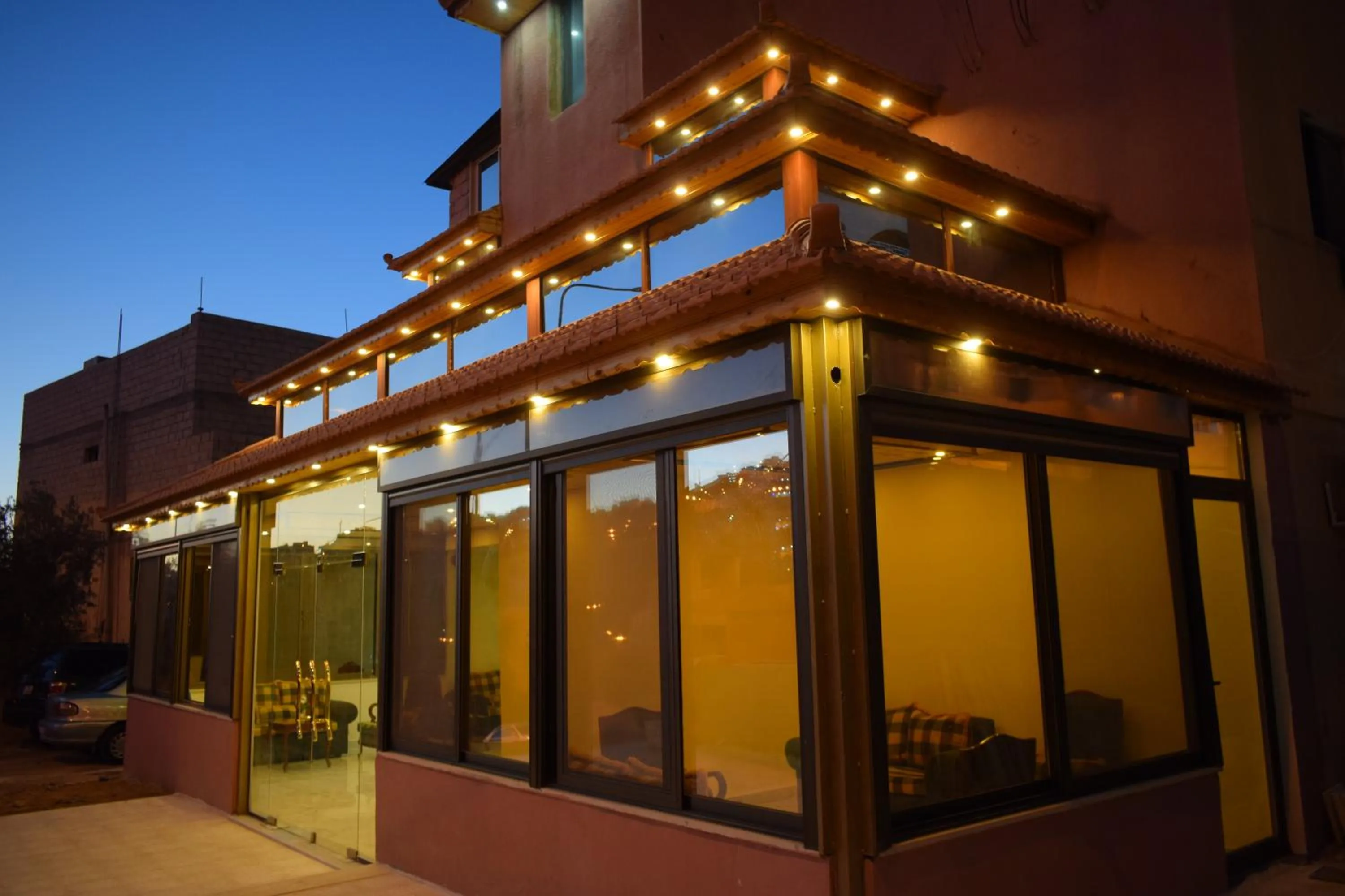 Facade/entrance in Petra Sky Hotel