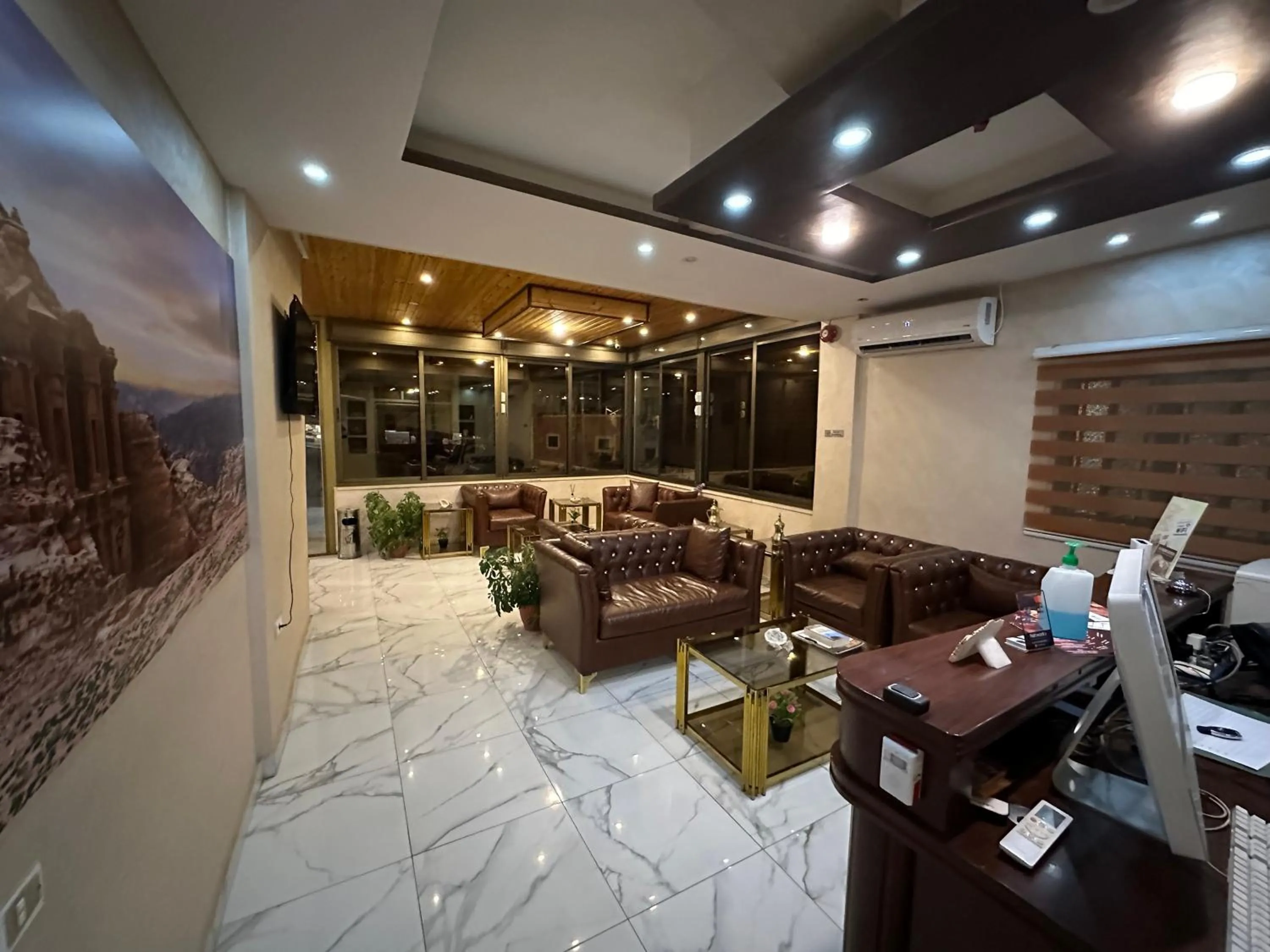 Lobby or reception in Petra Sky Hotel