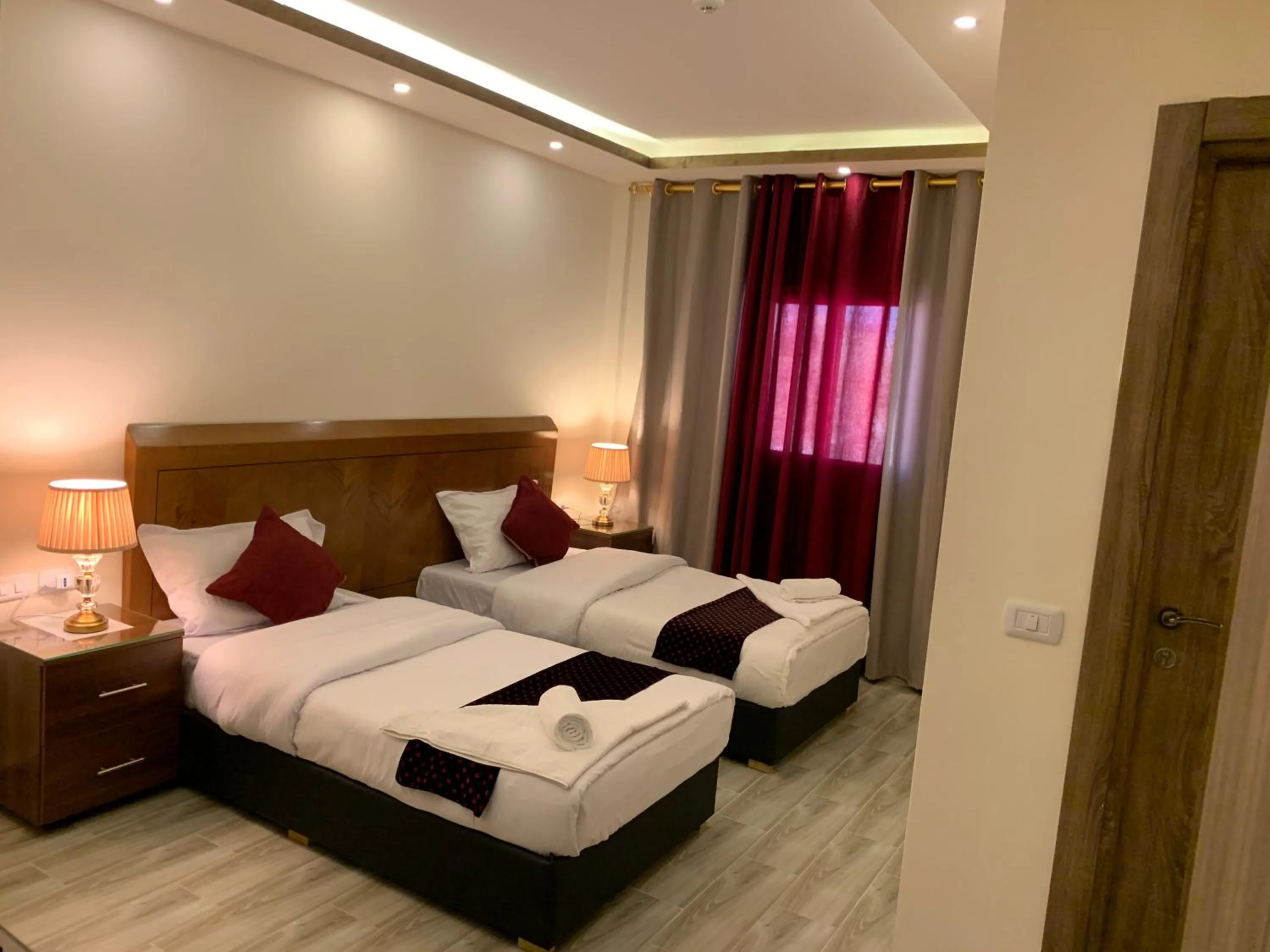 Bedroom in Petra Sky Hotel