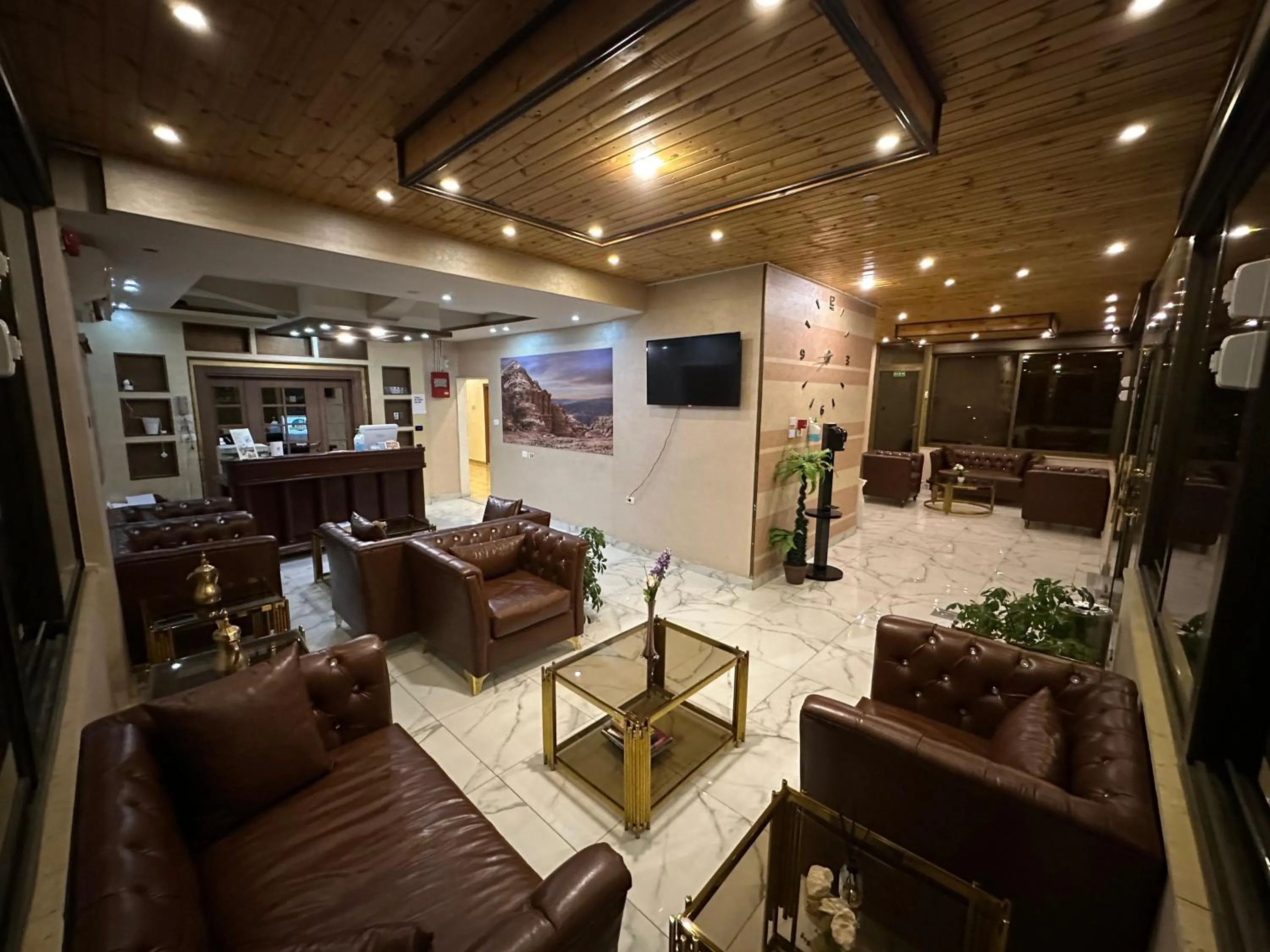 Lobby or reception in Petra Sky Hotel