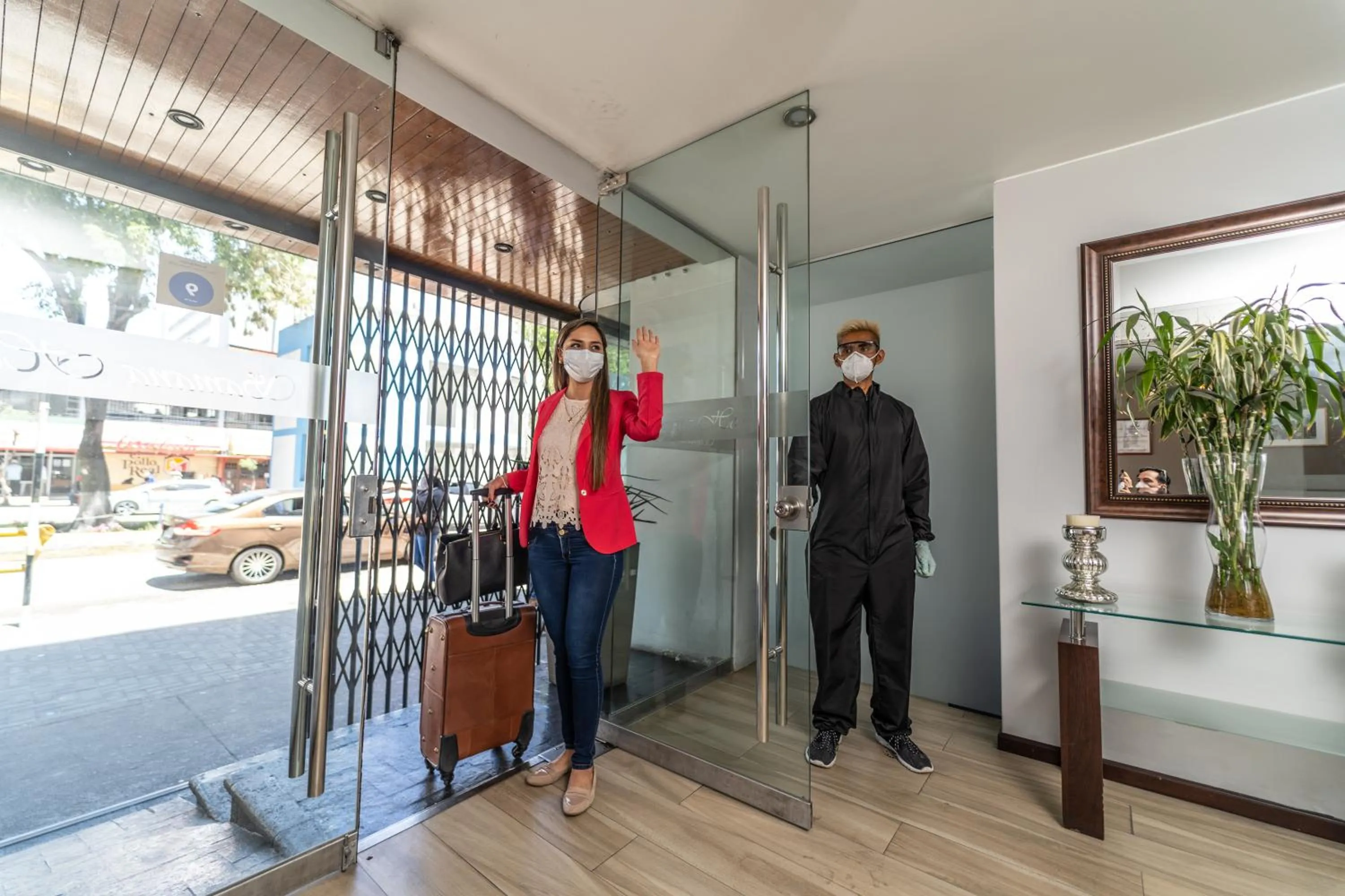 Staff in Samana Hotel