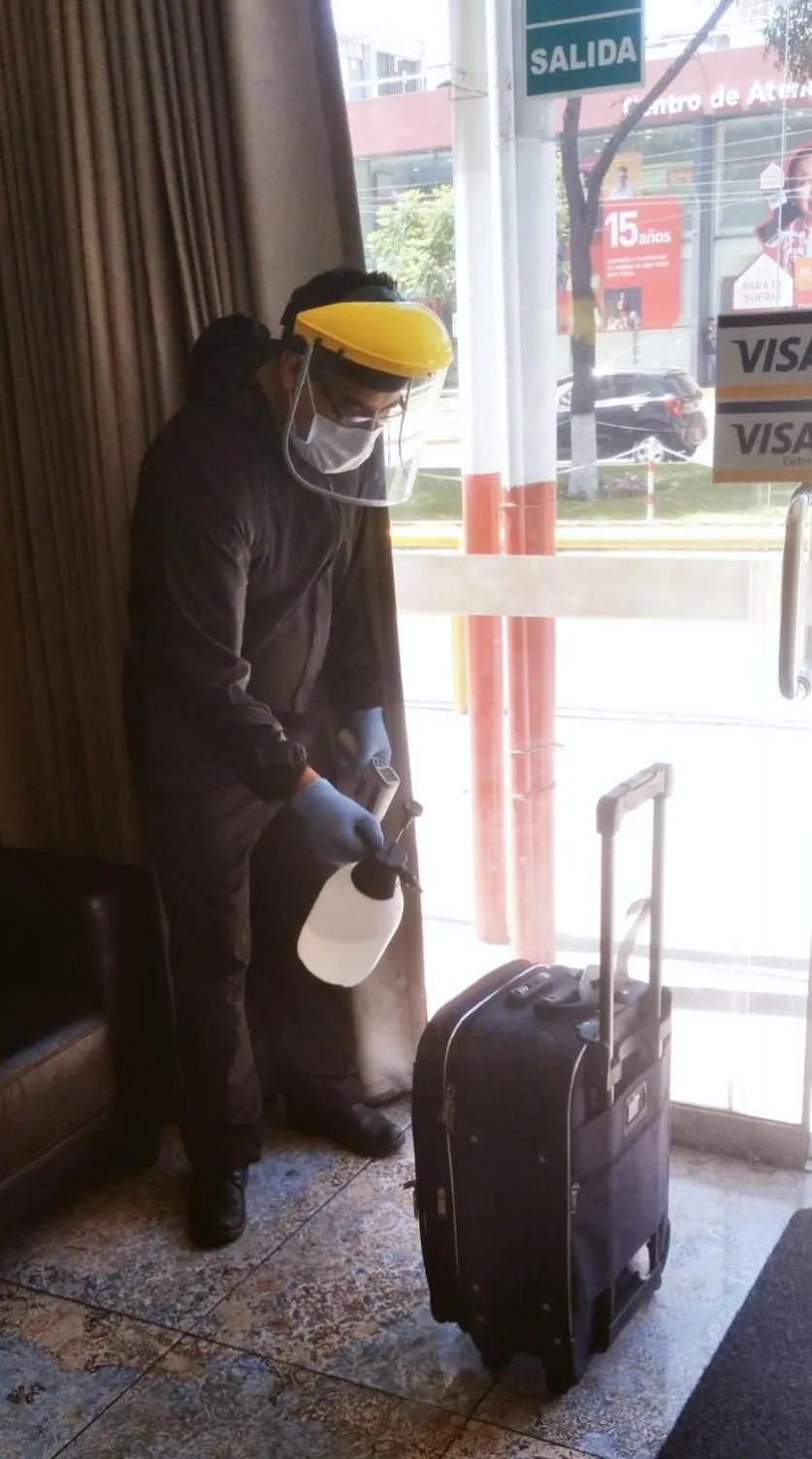 Staff in Samana Hotel