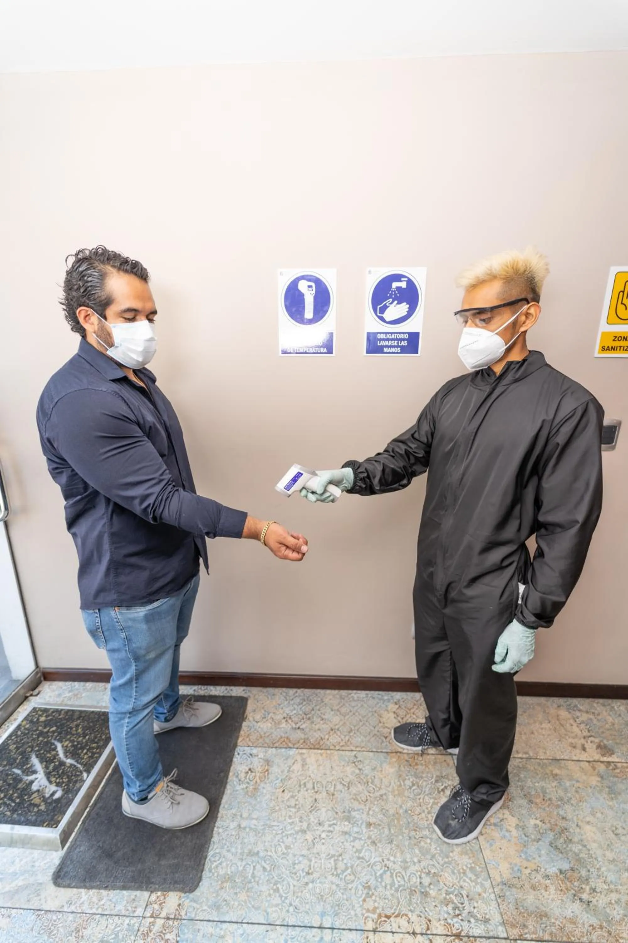 Staff in Samana Hotel