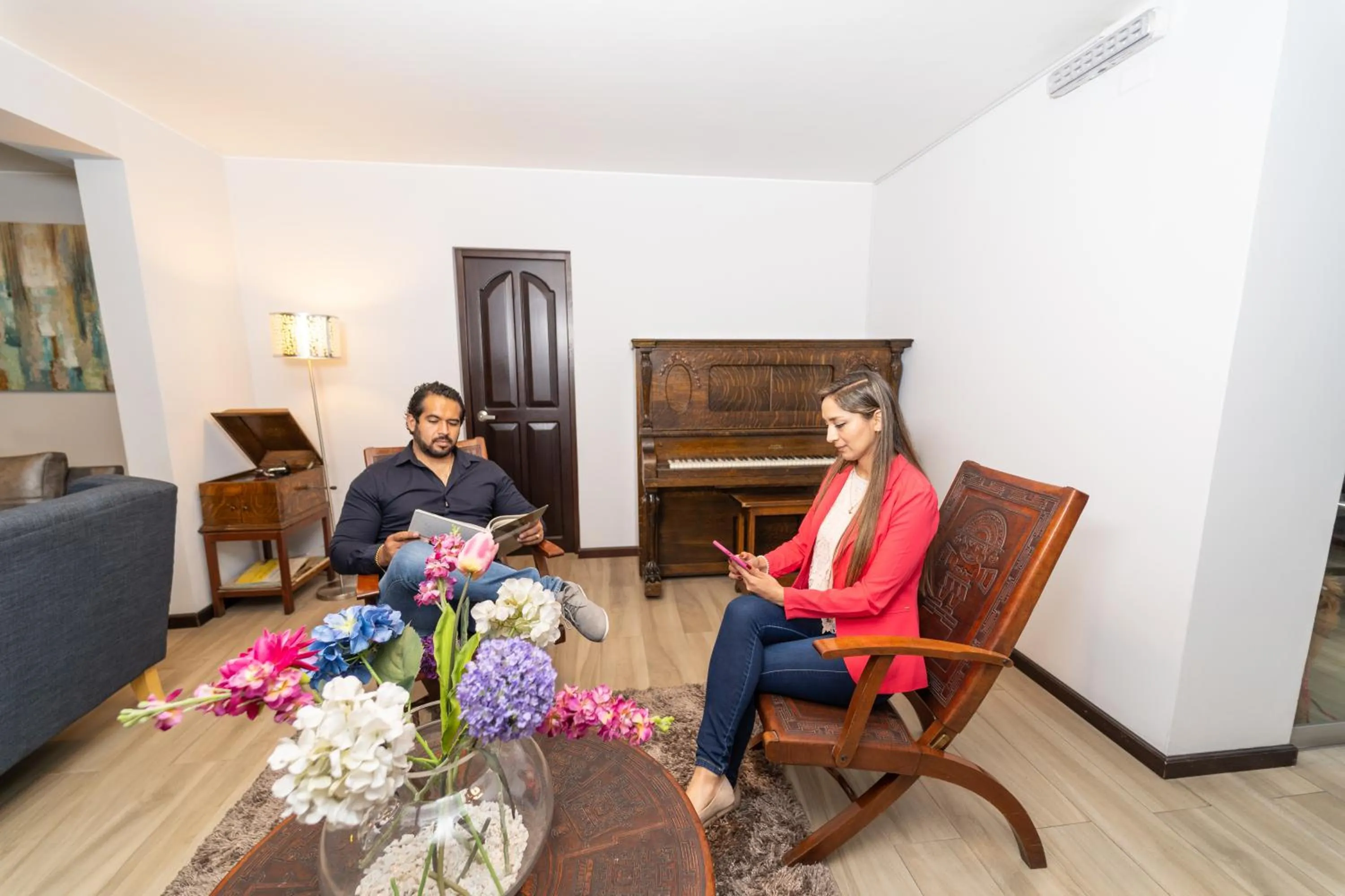 Staff in Samana Hotel