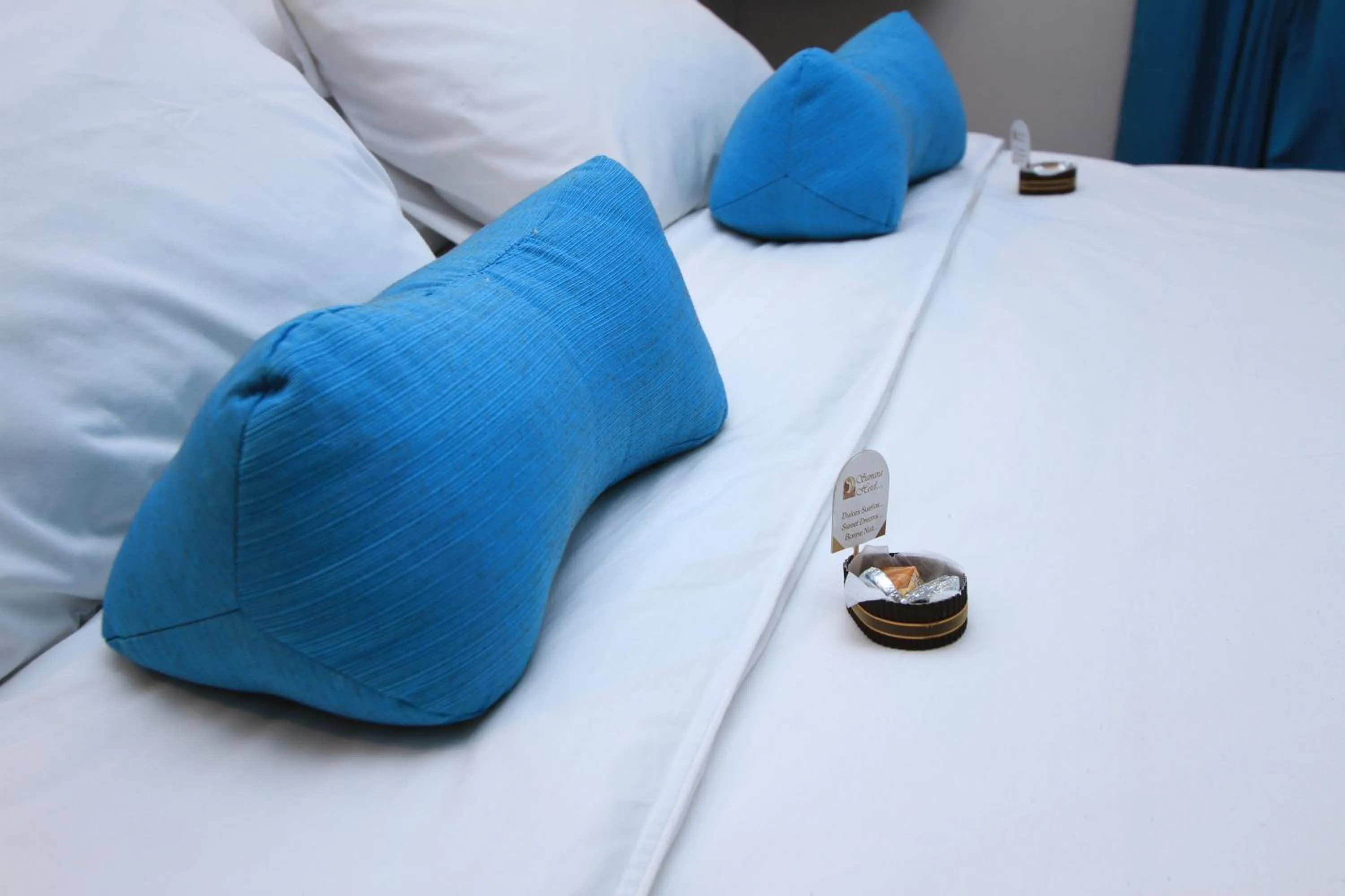 Decorative detail, Bed in Samana Hotel