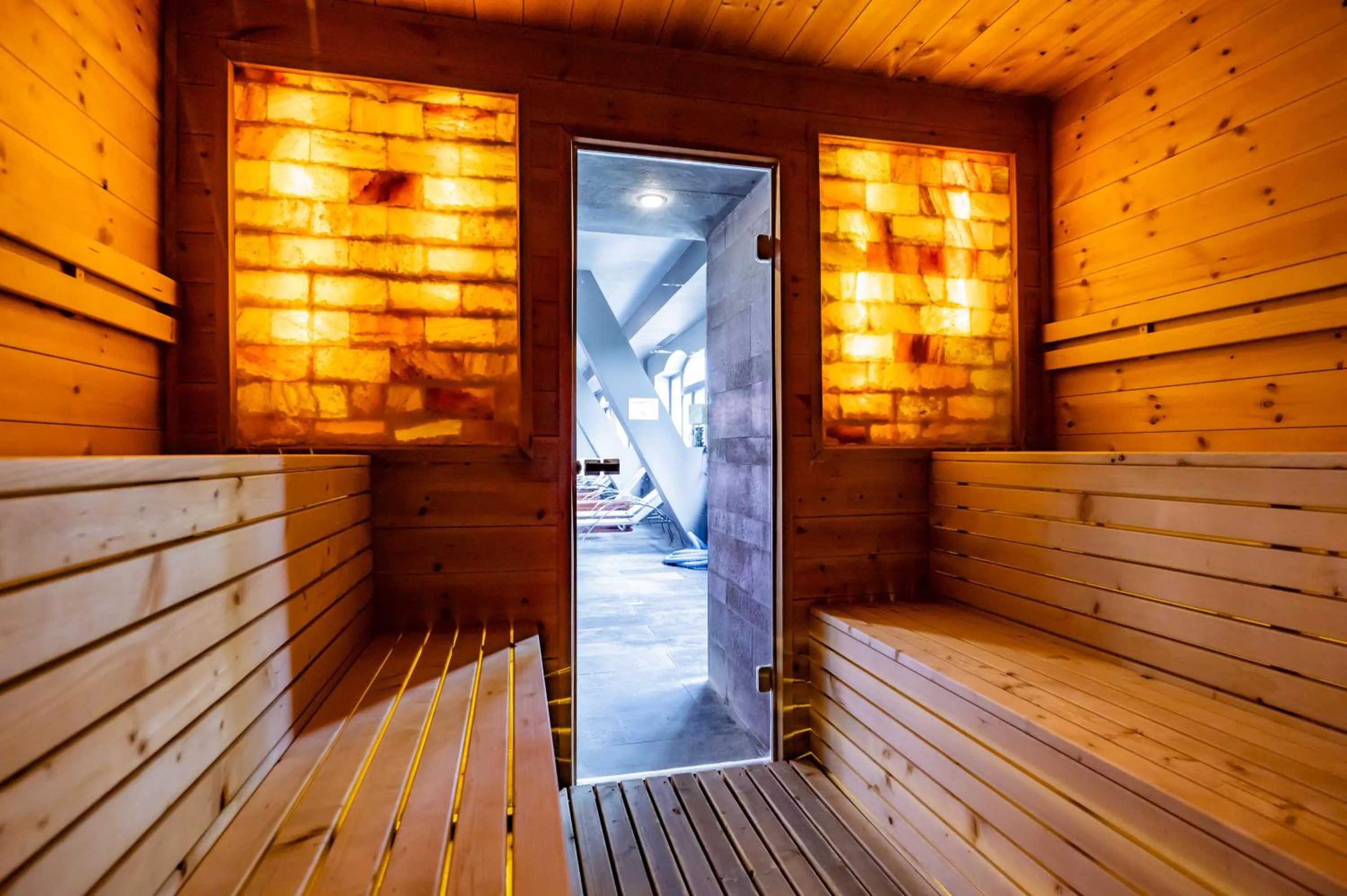 Sauna in Q Resort and Spa