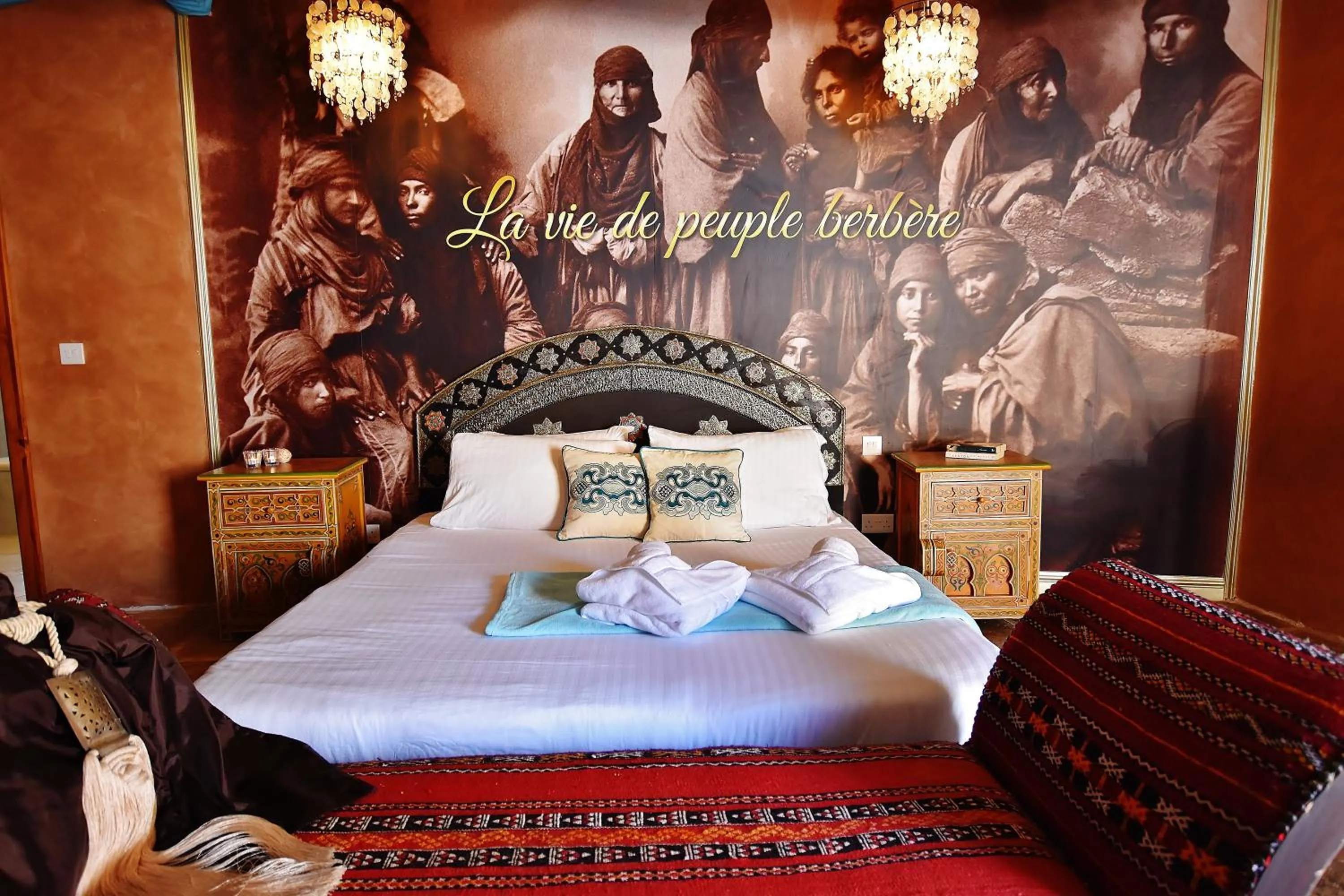 Bed in Chapel 5 Boutique Suites B&B