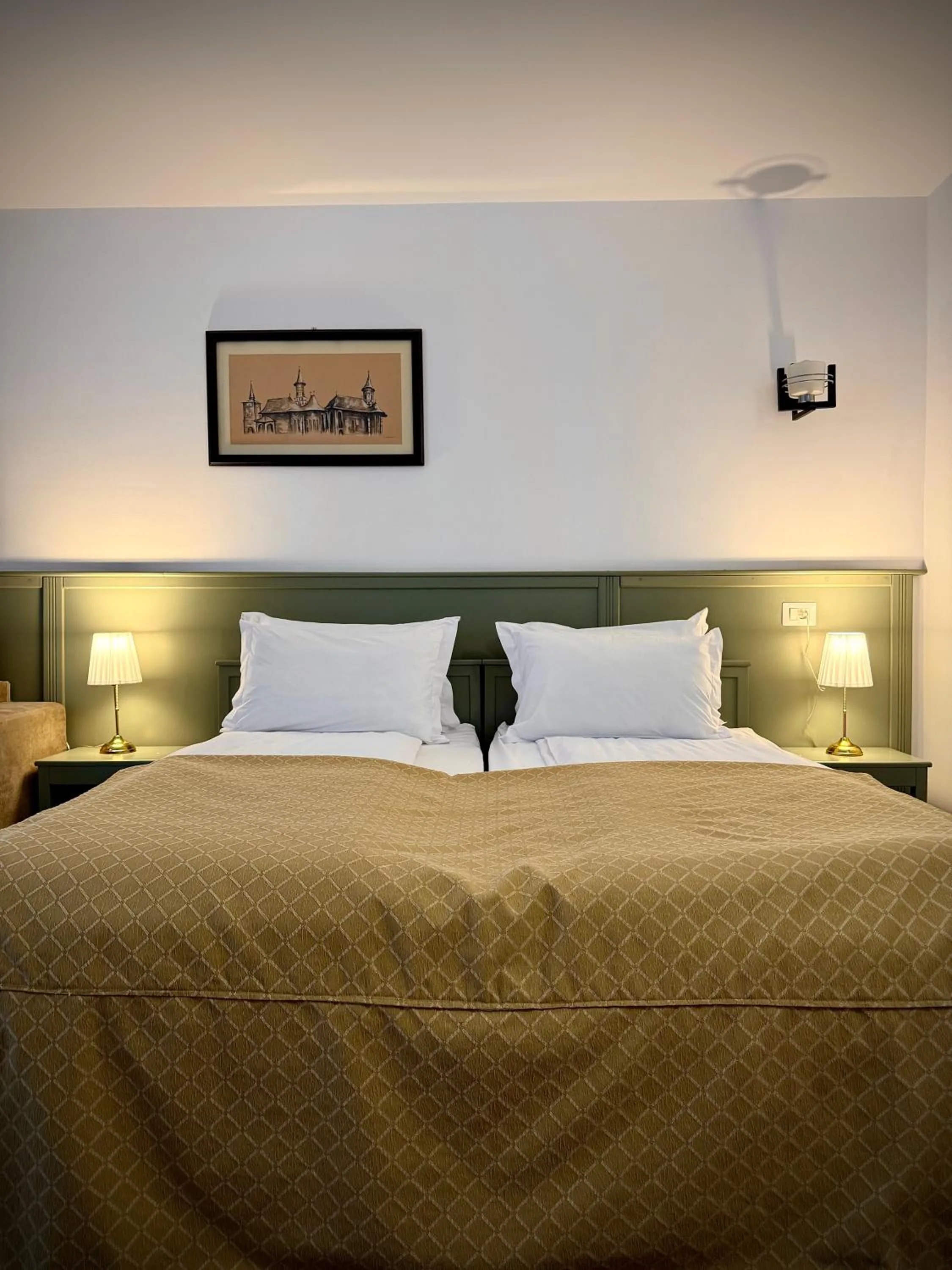 Bed in Hotel & Restaurant Sofia