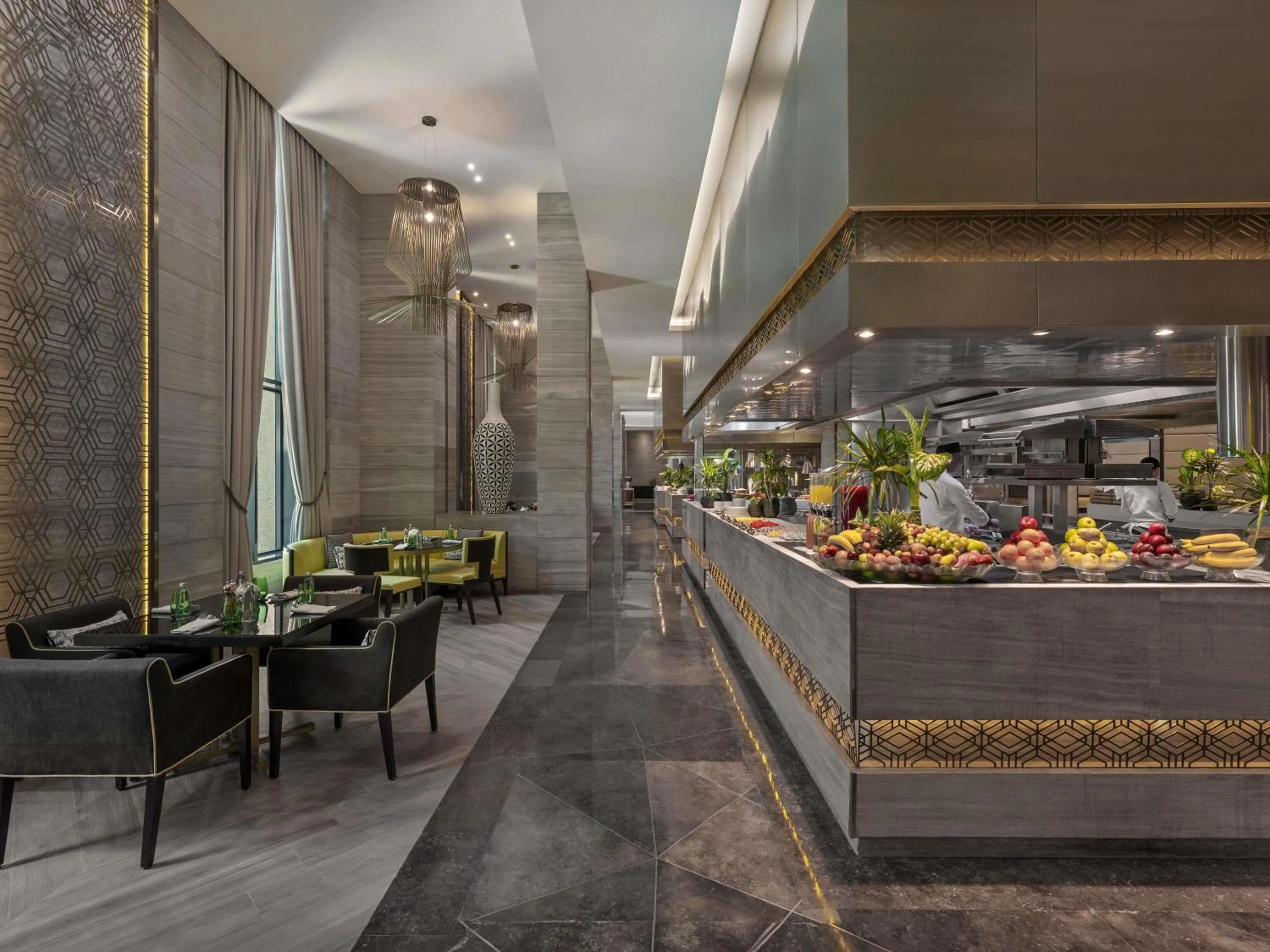 Restaurant/places to eat in Fairmont Riyadh