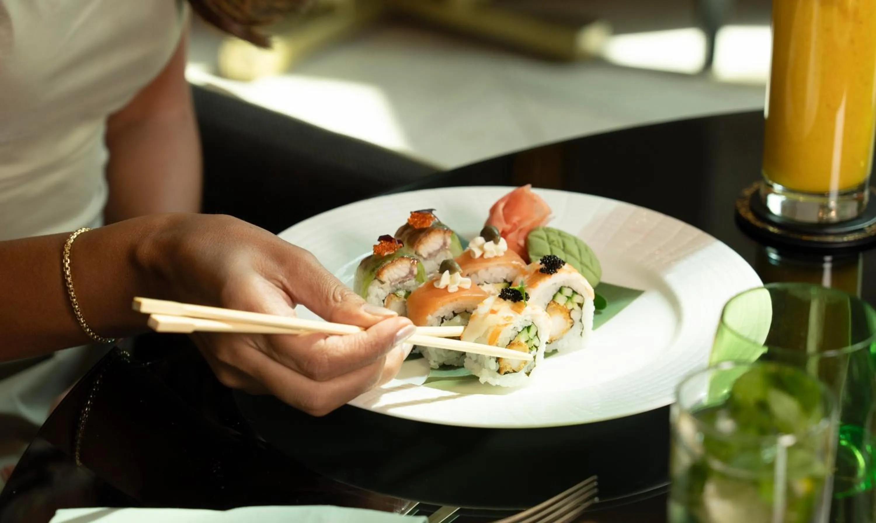 Food close-up in Fairmont Riyadh