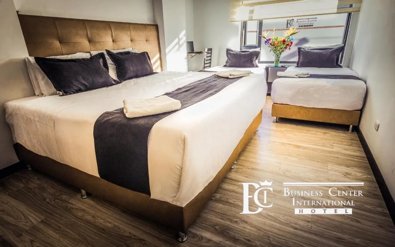 Bed in Hotel Business Center International