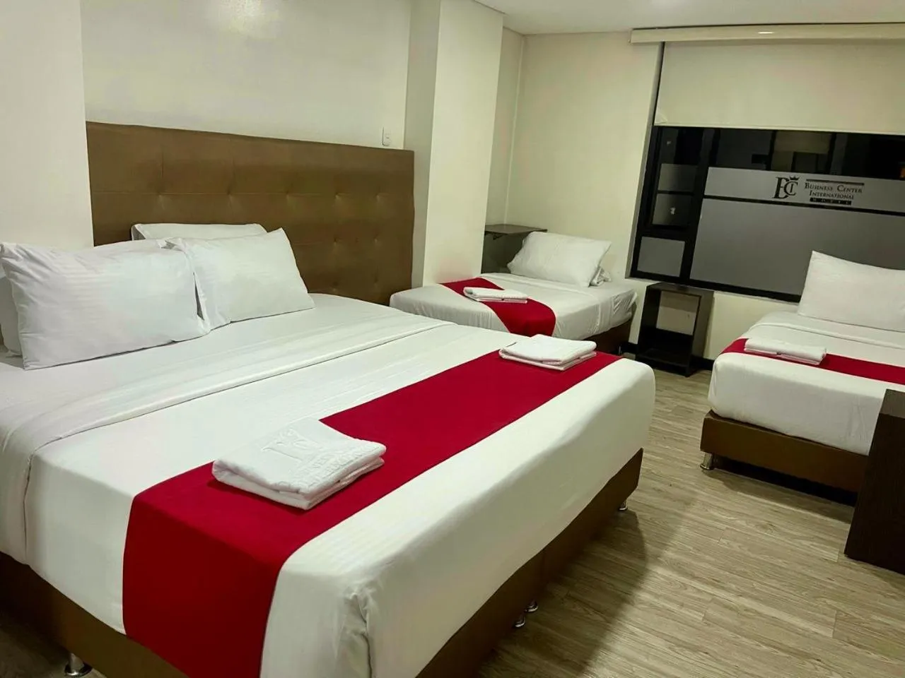 Bed in Hotel Business Center International
