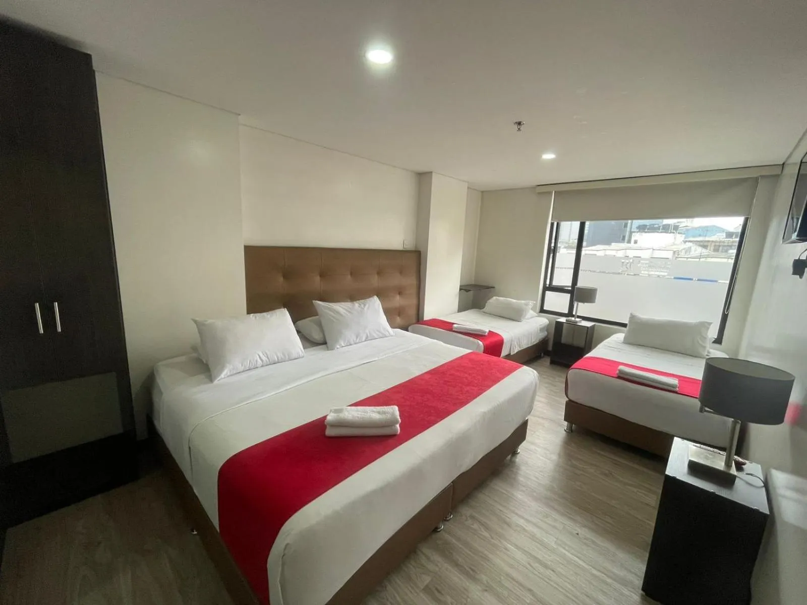 Bed in Hotel Business Center International