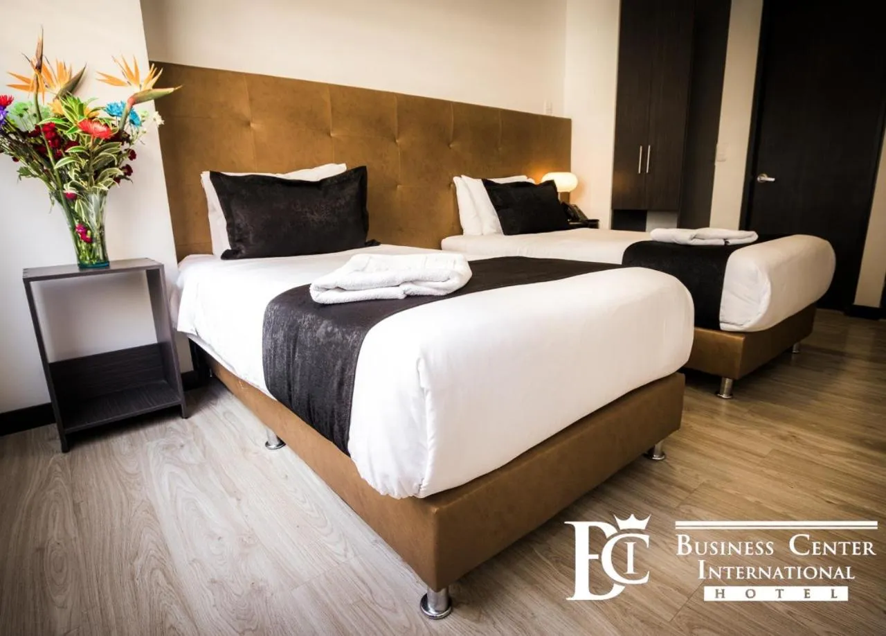 Bed in Hotel Business Center International