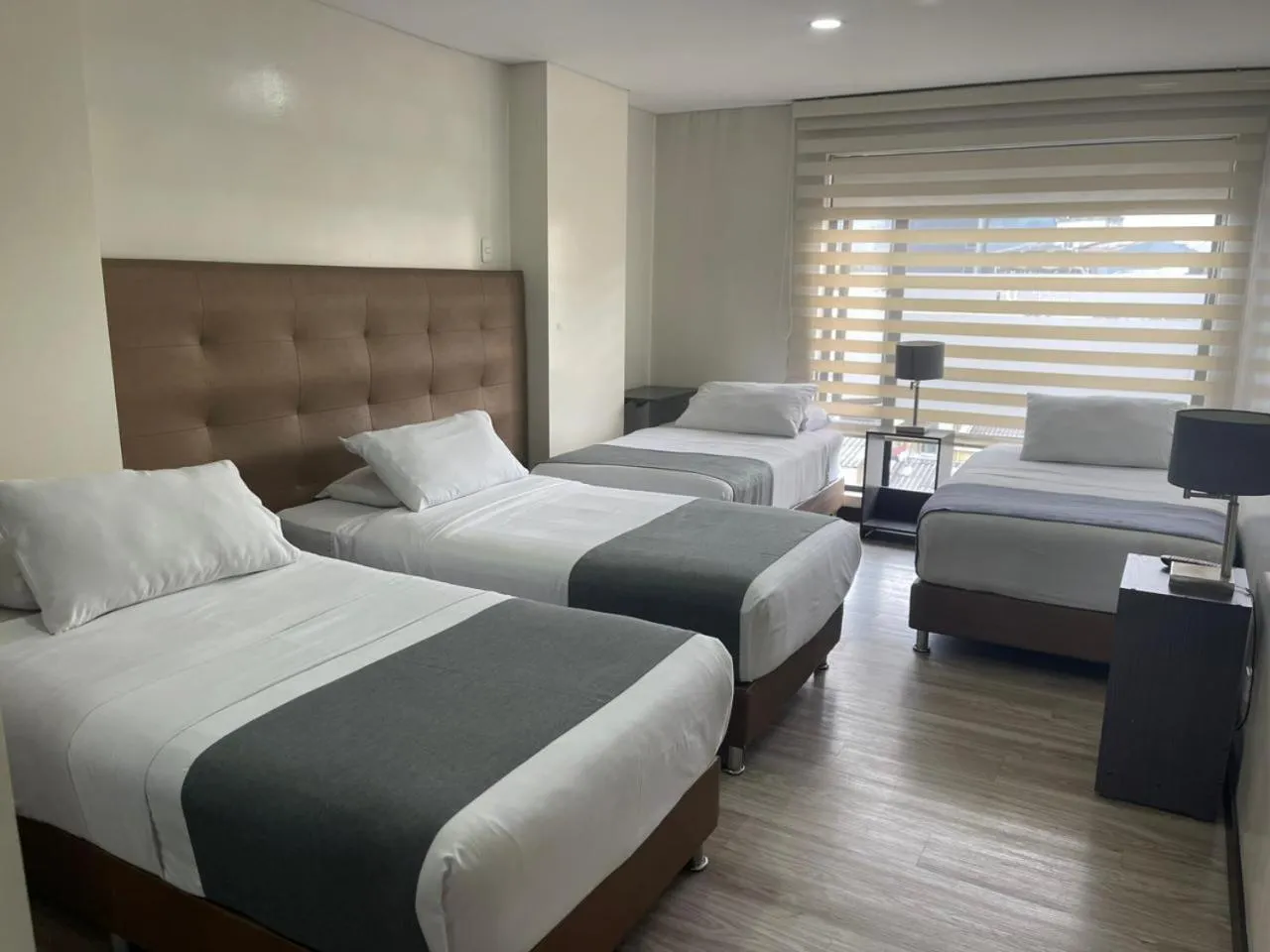 Bed in Hotel Business Center International