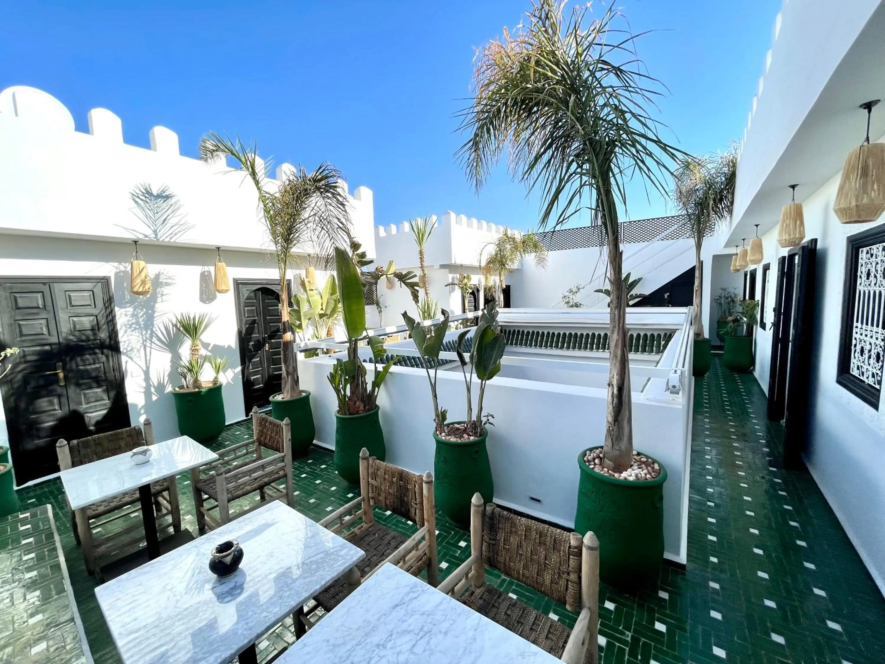 Patio in Maison Chafia Boutique Hôtel & Spa