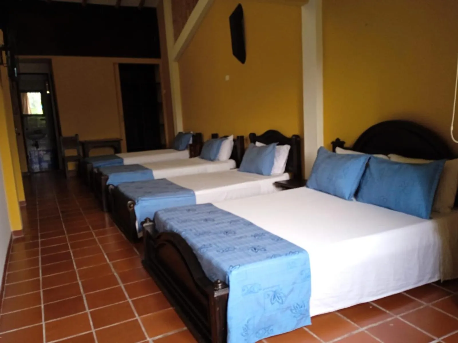 Bed in Finca Hotel La Quinta Porra