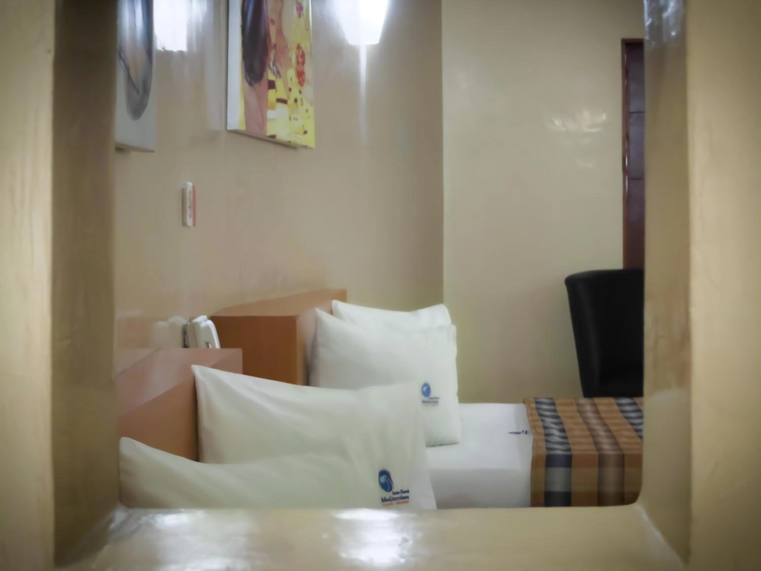 Photo of the whole room, Bed in Auto Hotel Mediterráneo