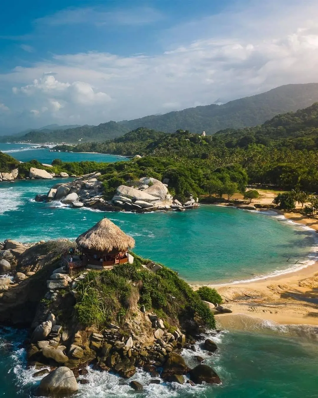 Beach in Tayrona Angel Lodge