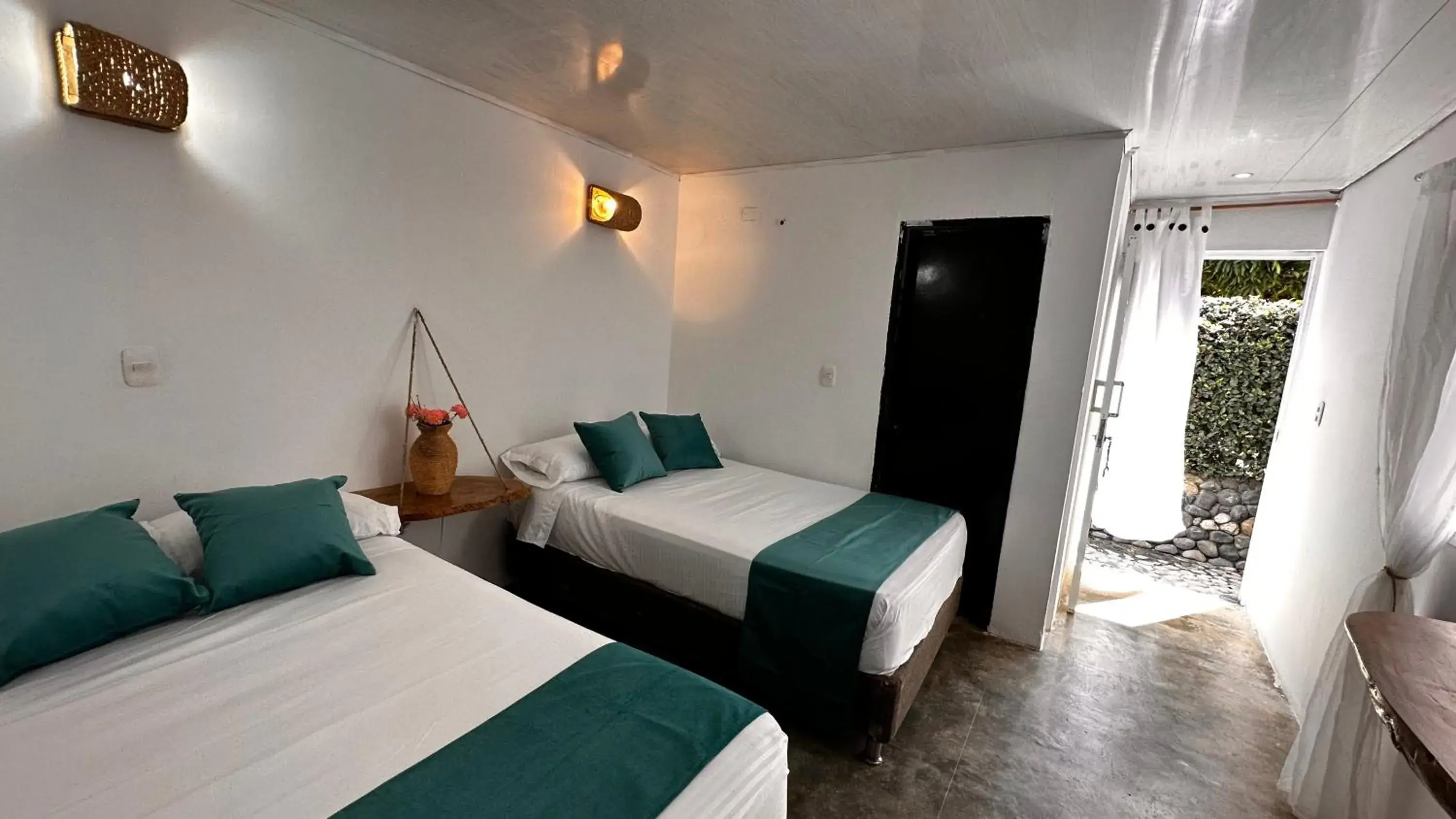 Budget Twin Room in Tayrona Angel Lodge Budget Twin Room in Tayrona Angel Lodge