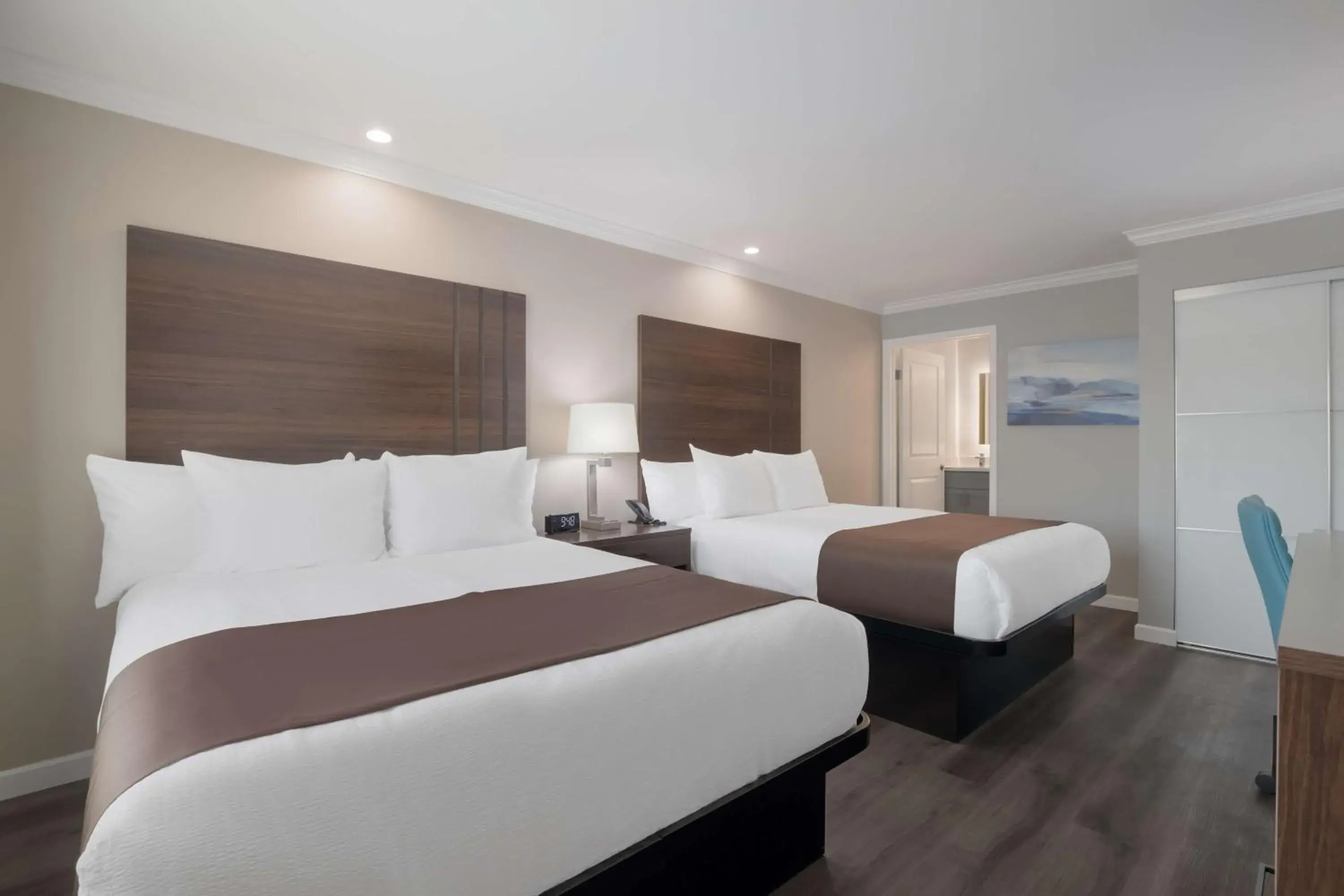 Queen Room with Two Queen Beds in SureStay Plus Hotel by Best Western Upland - Ontario North Queen Room with Two Queen Beds in SureStay Plus Hotel by Best Western Upland - Ontario North