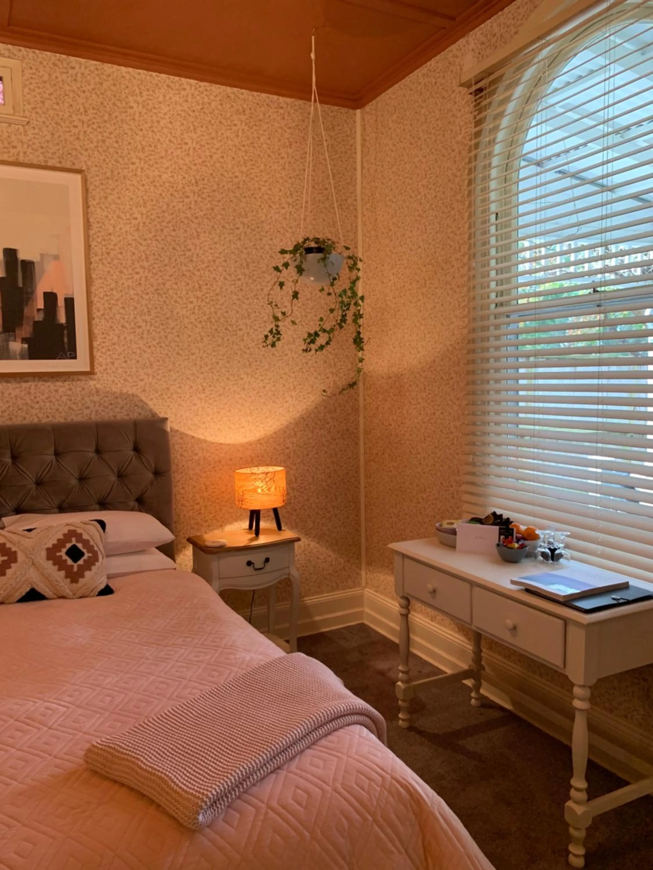 Bed in Genesta House