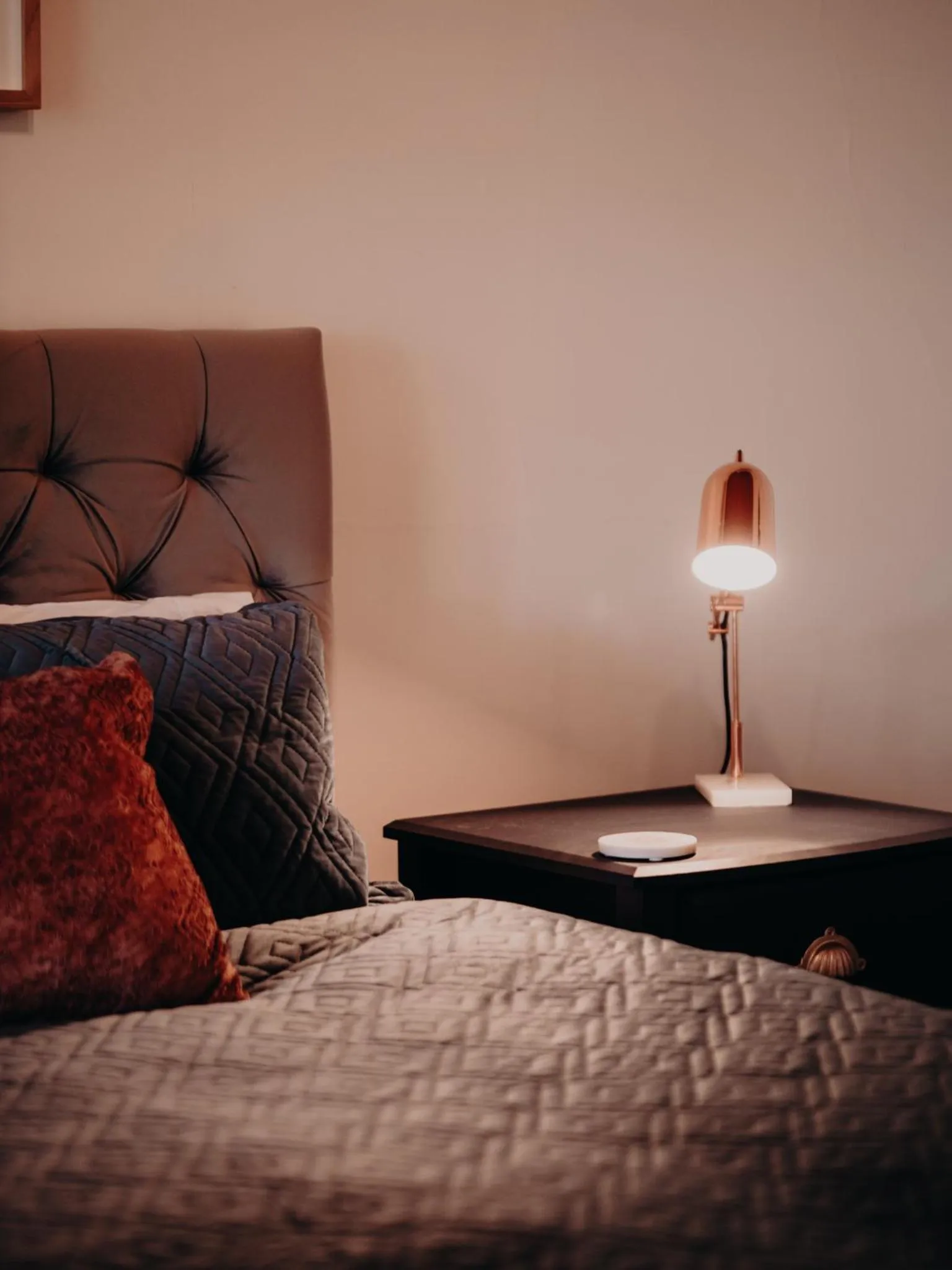 Bed in Genesta House