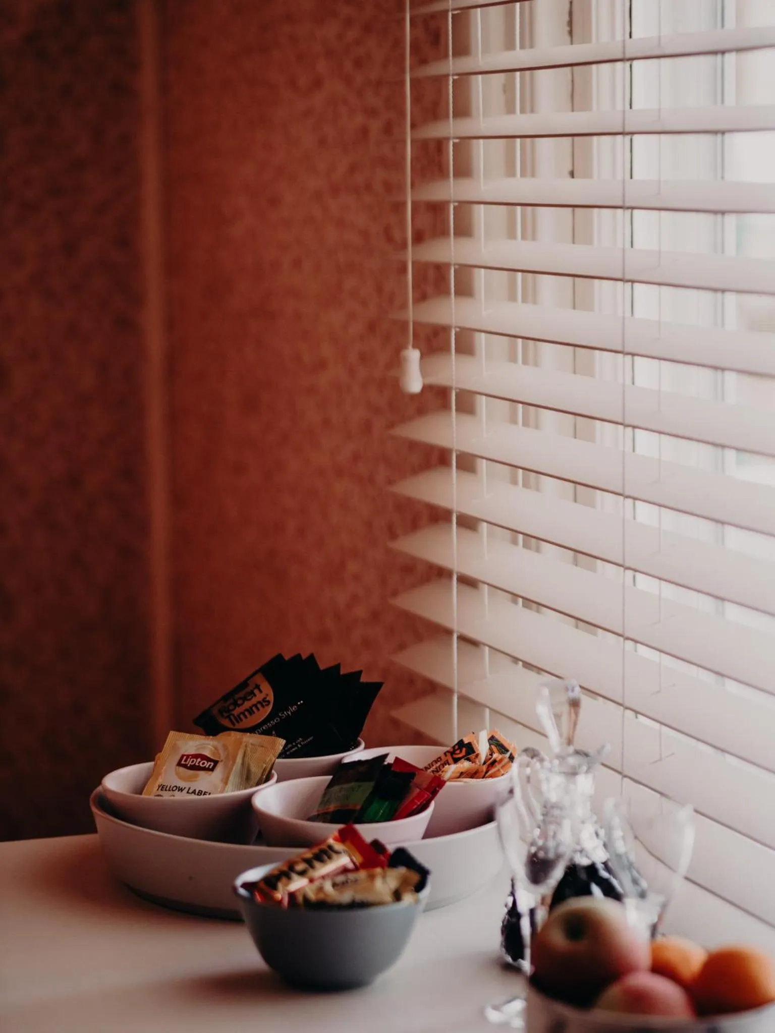 Alcoholic drinks in Genesta House