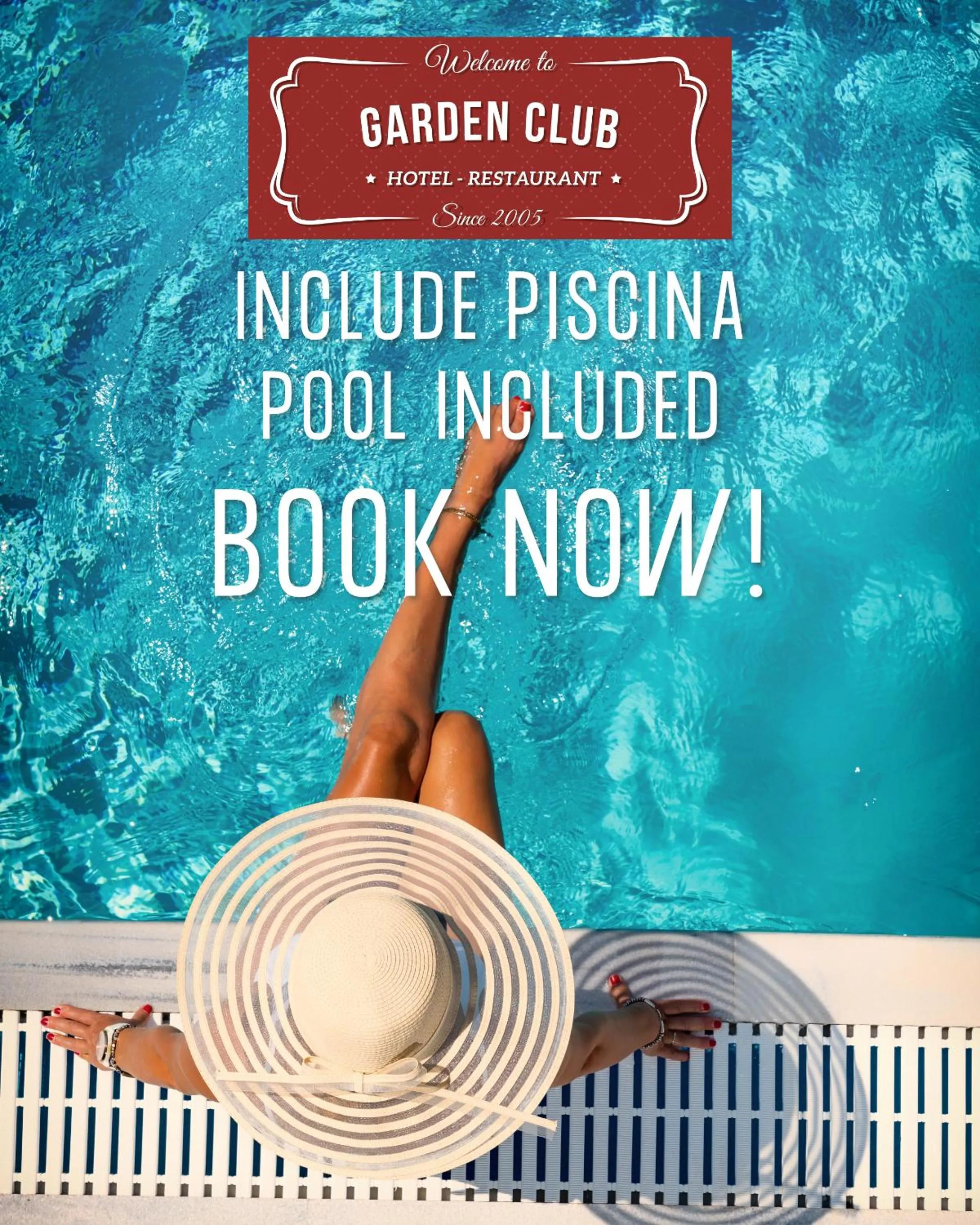 Swimming pool in Hotel Garden Club