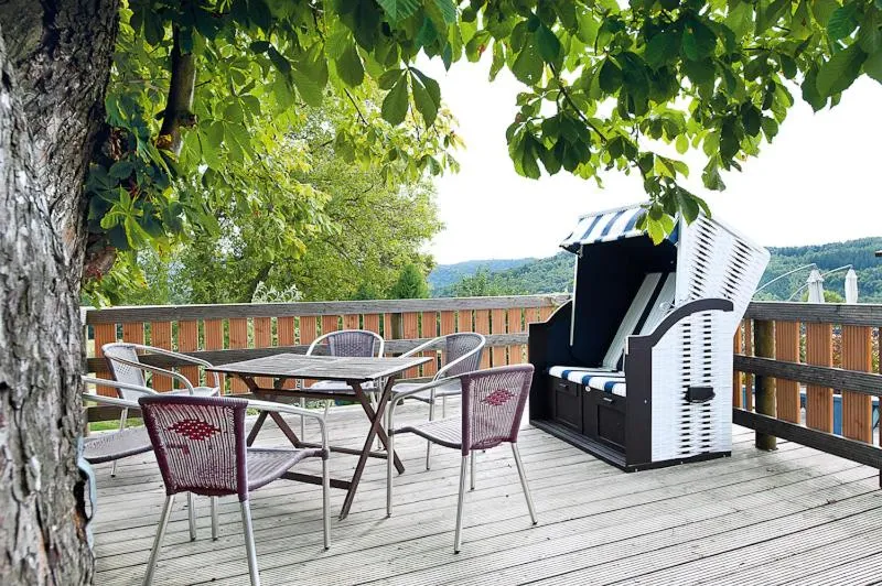 Balcony/Terrace in Bergoase Panorama-Apartments