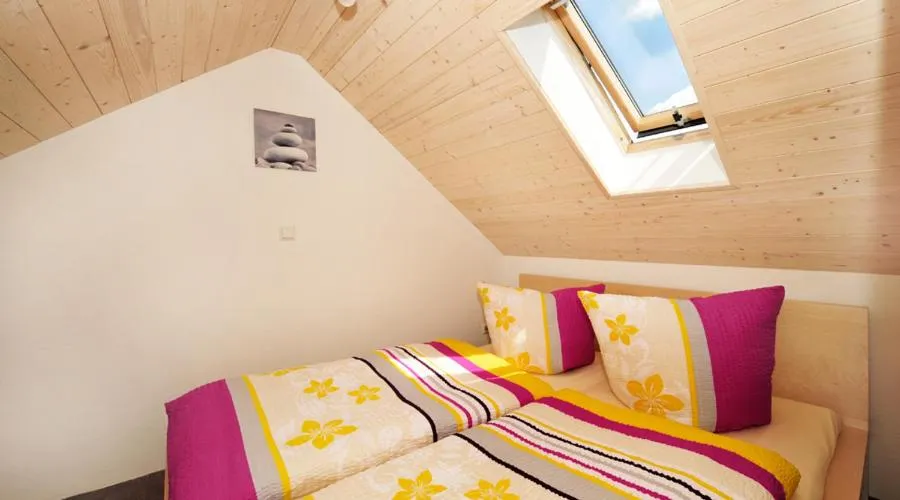 Bedroom, Bed in Bergoase Panorama-Apartments