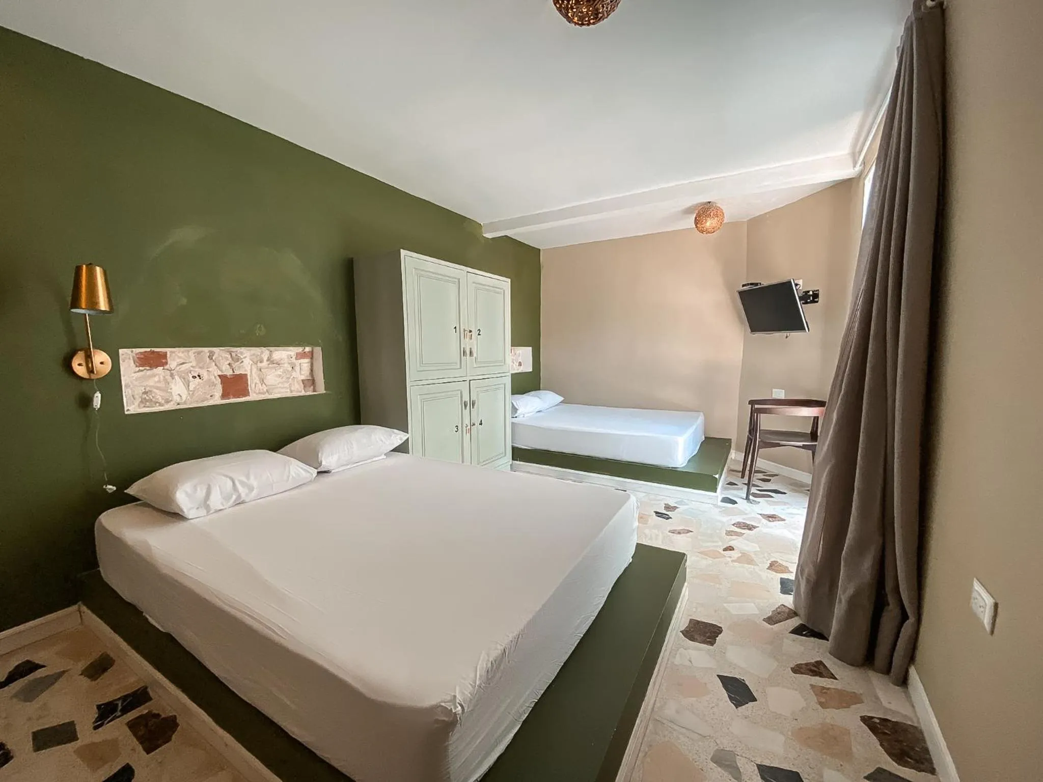 Bed in Peregrinos Hostel Cartagena de Indias