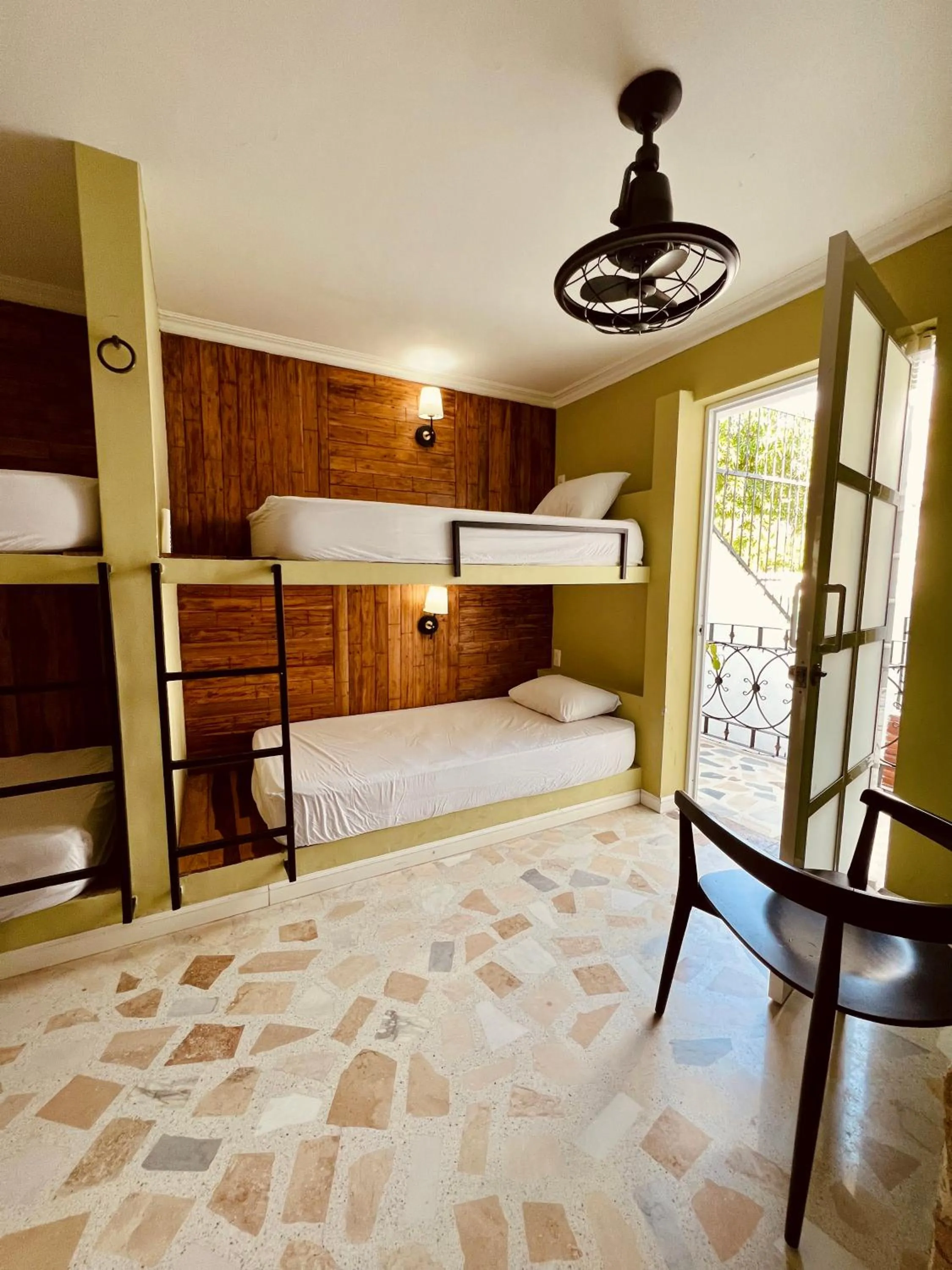 Bedroom, Bed in Peregrinos Hostel Cartagena de Indias