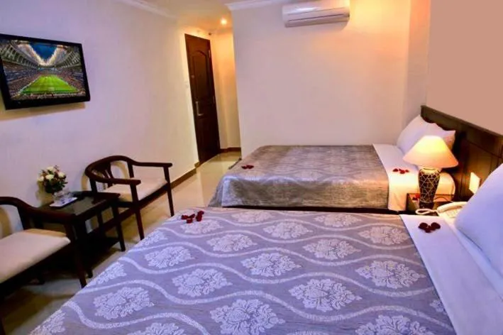 Bed in Nice Swan Hotel