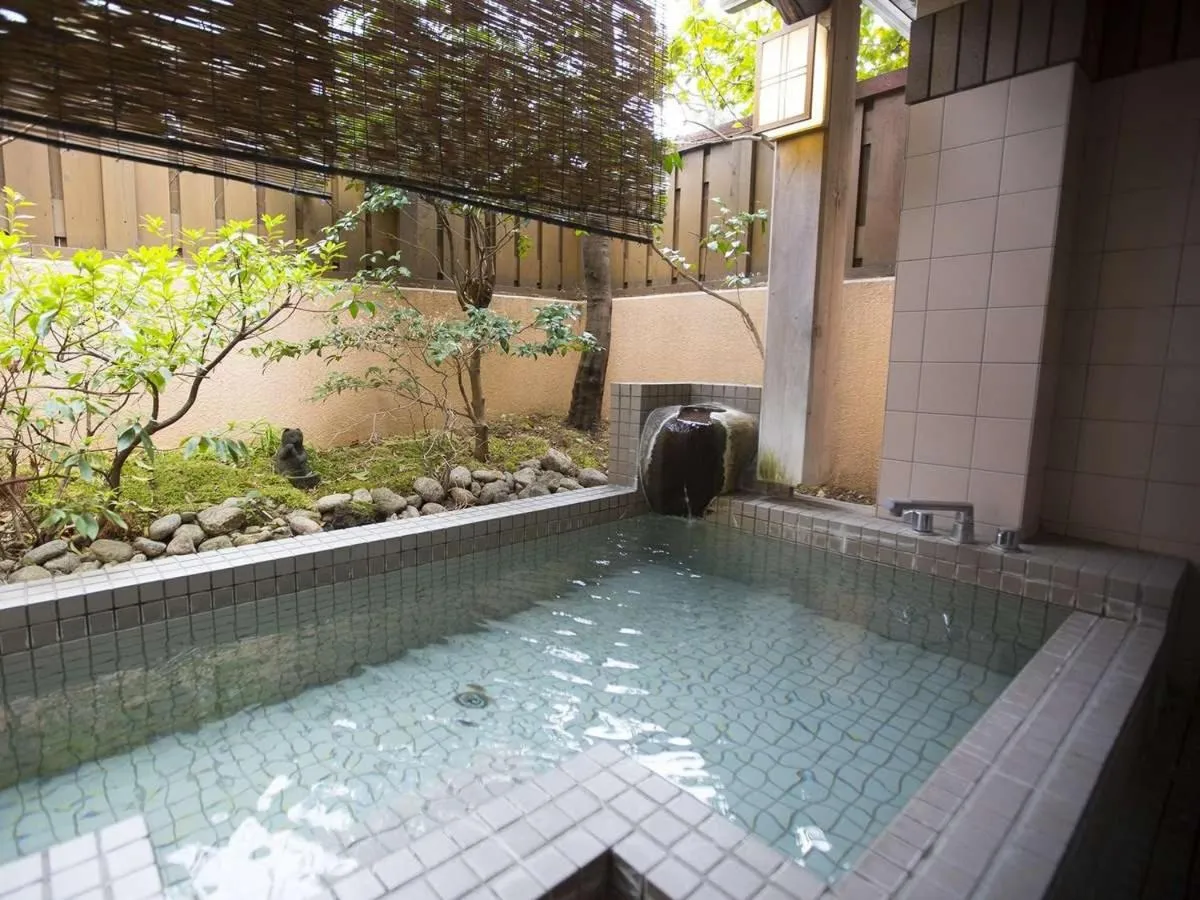 Open Air Bath in Oyado Ichifuji