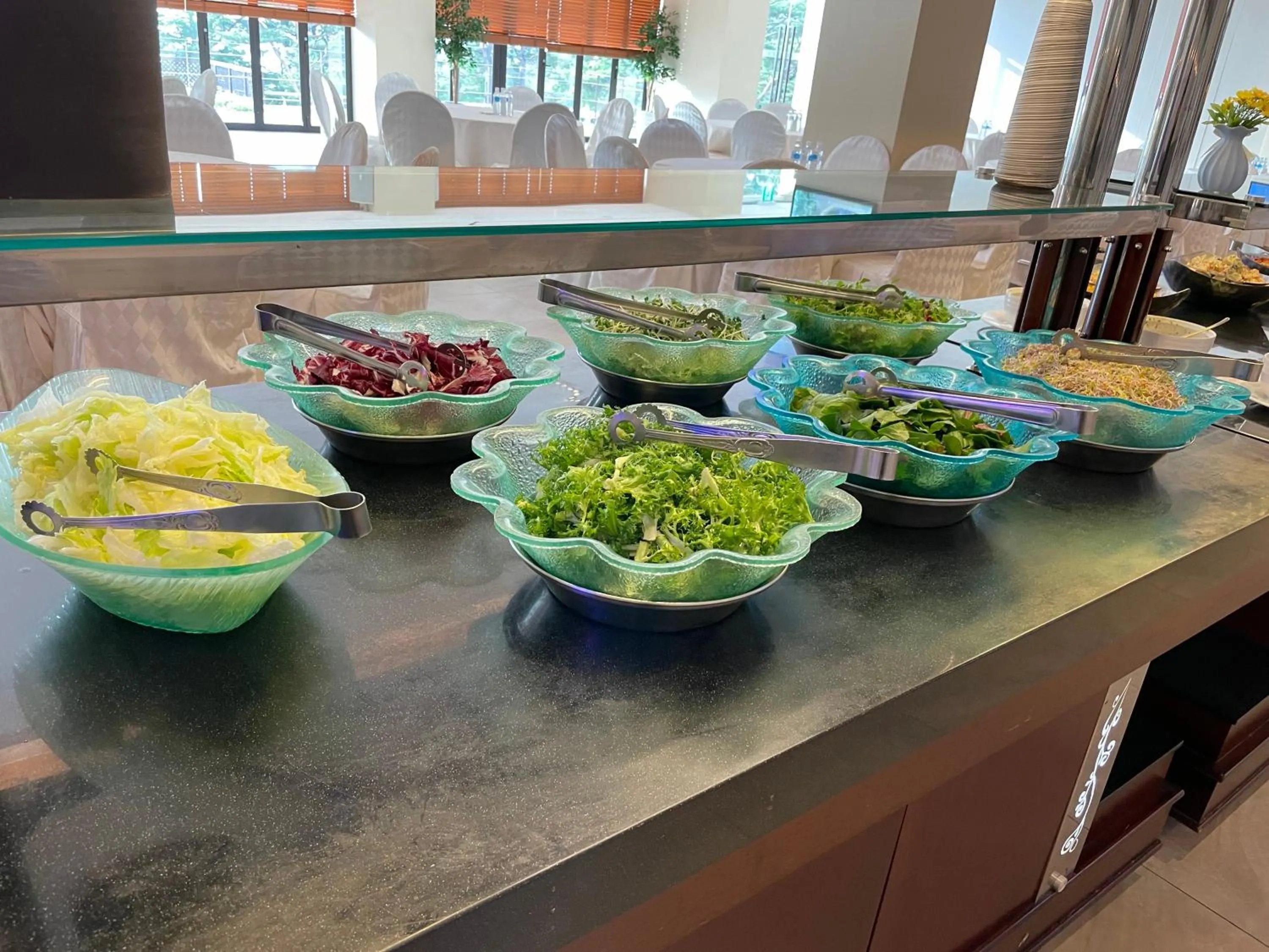 Buffet breakfast in Hotel Maremons