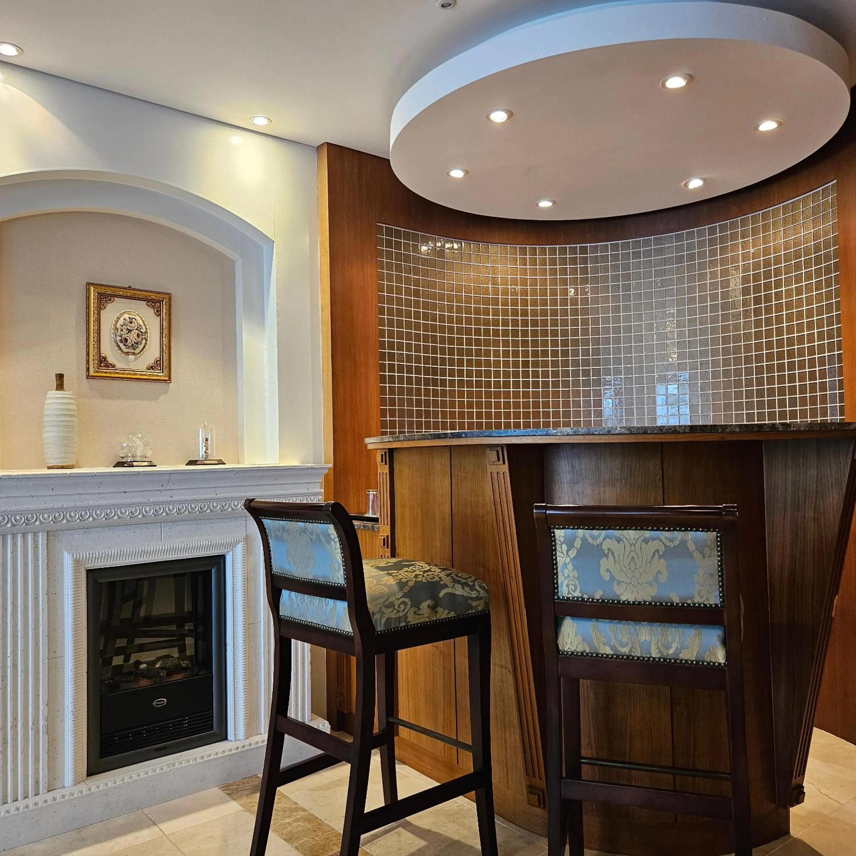 Decorative detail in Hotel Maremons