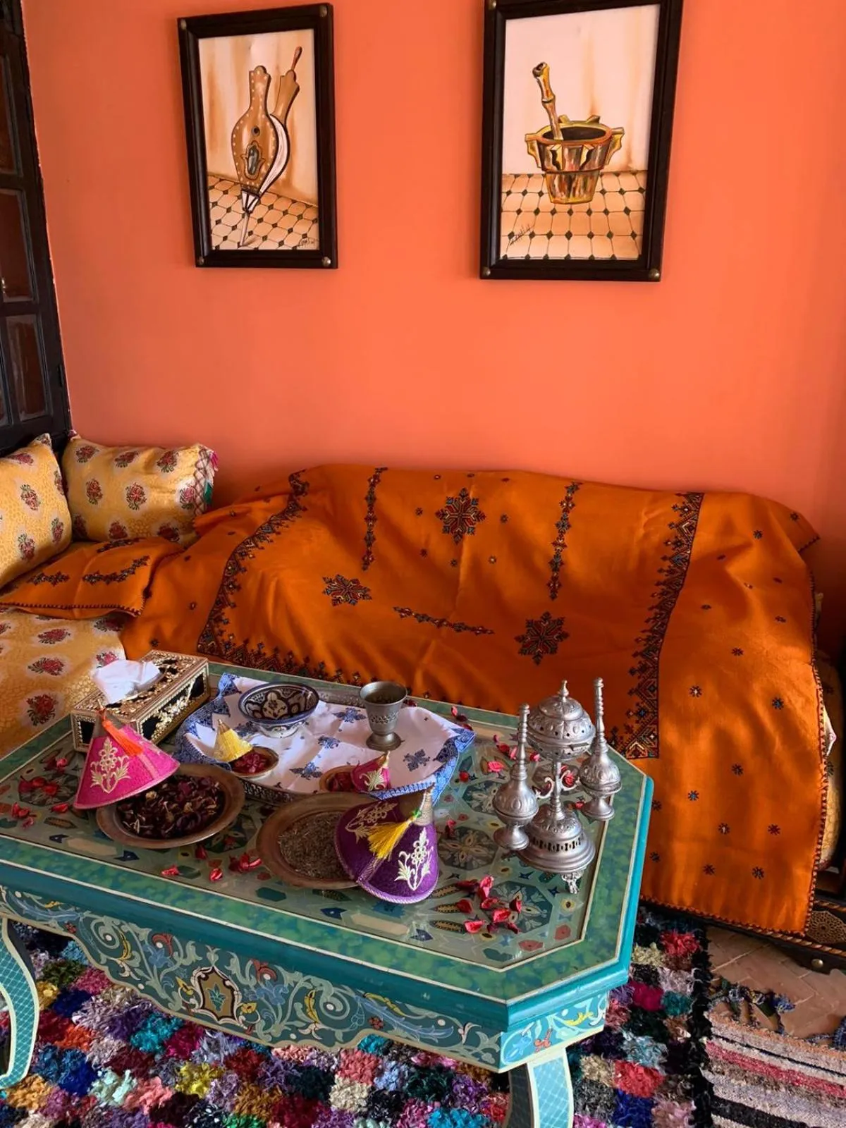 Living room in Dar Pa Labzioui