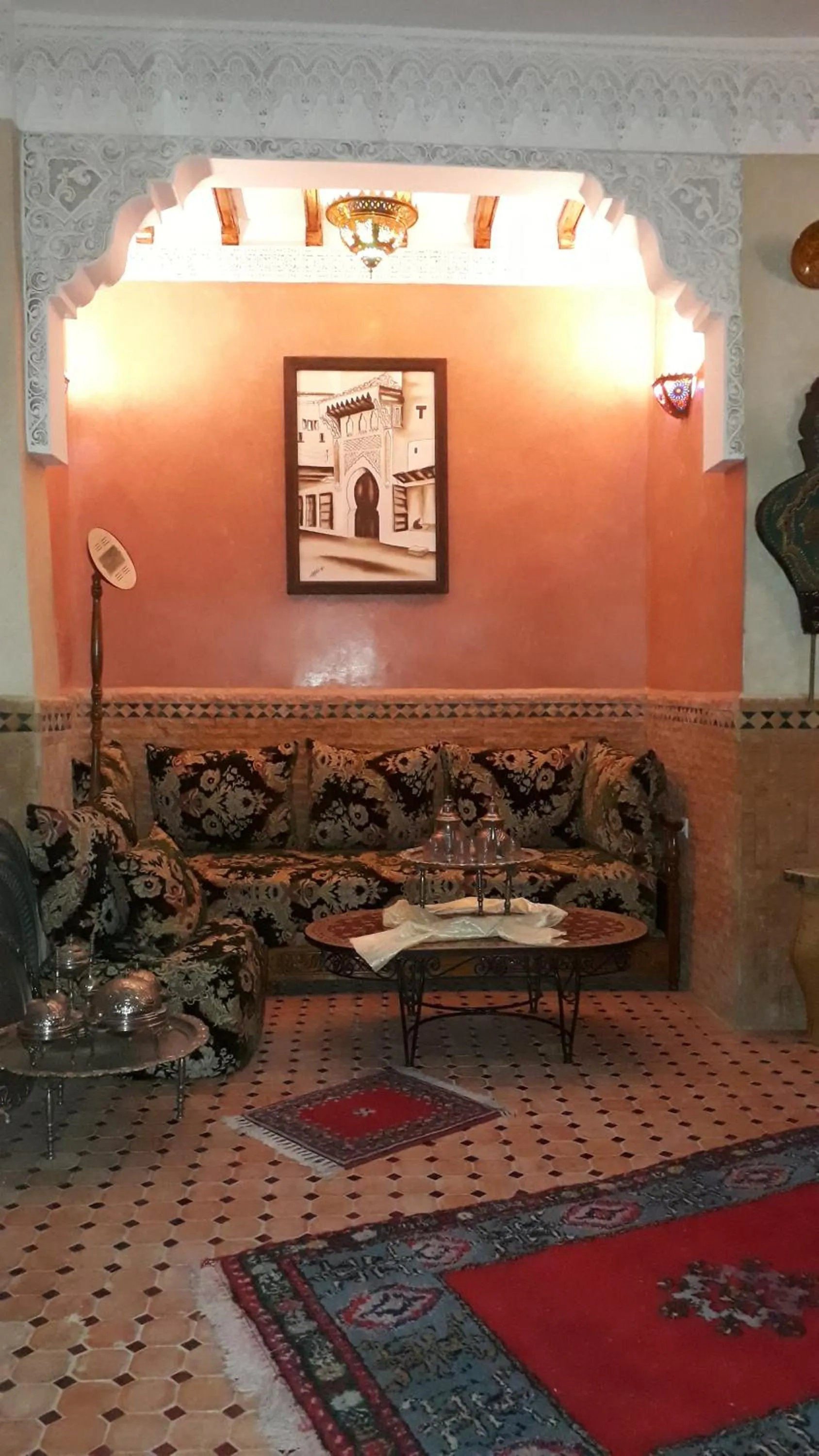 Seating area in Dar Pa Labzioui