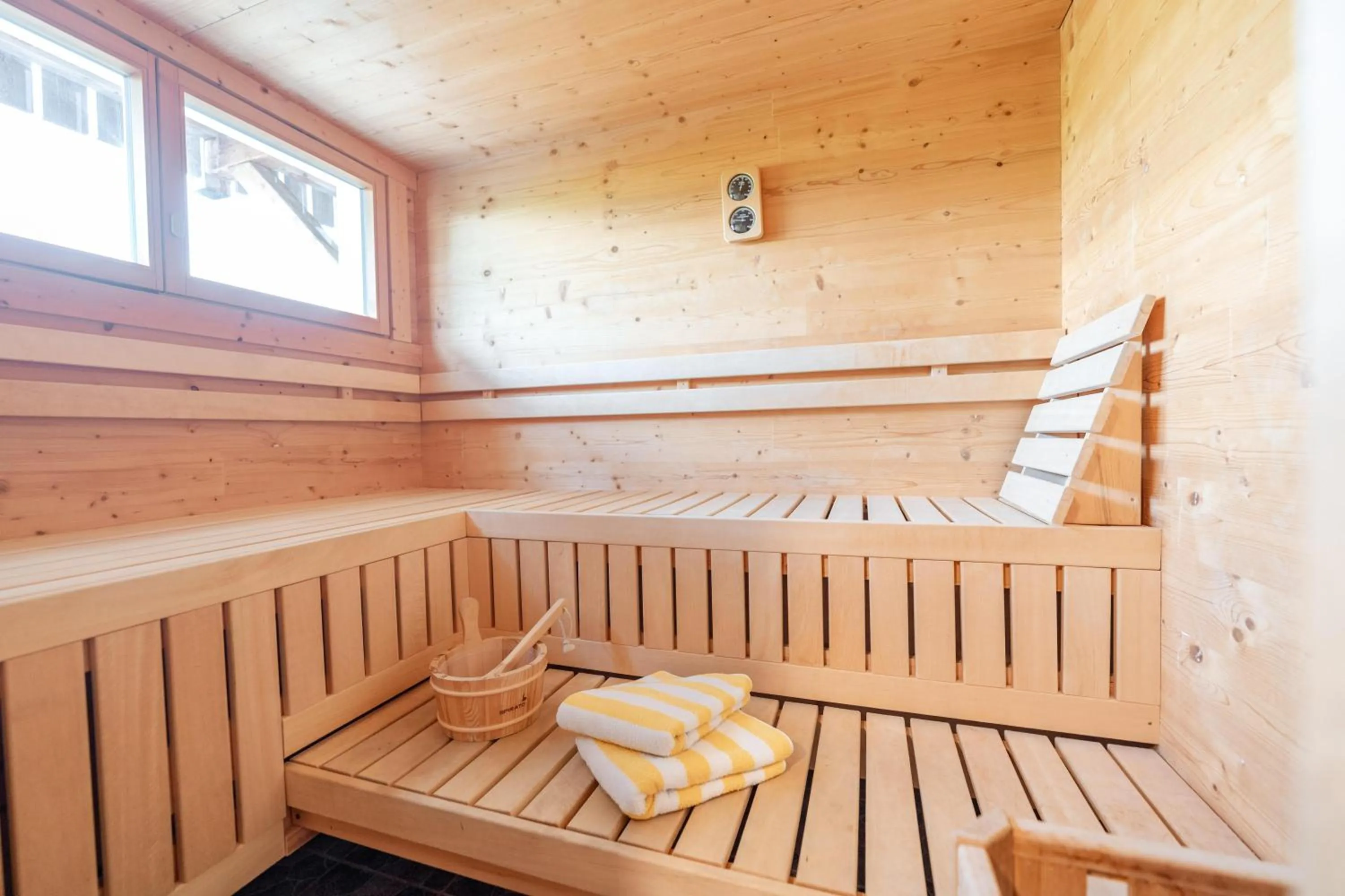 Sauna in Gästehaus am Hahnenkamm
