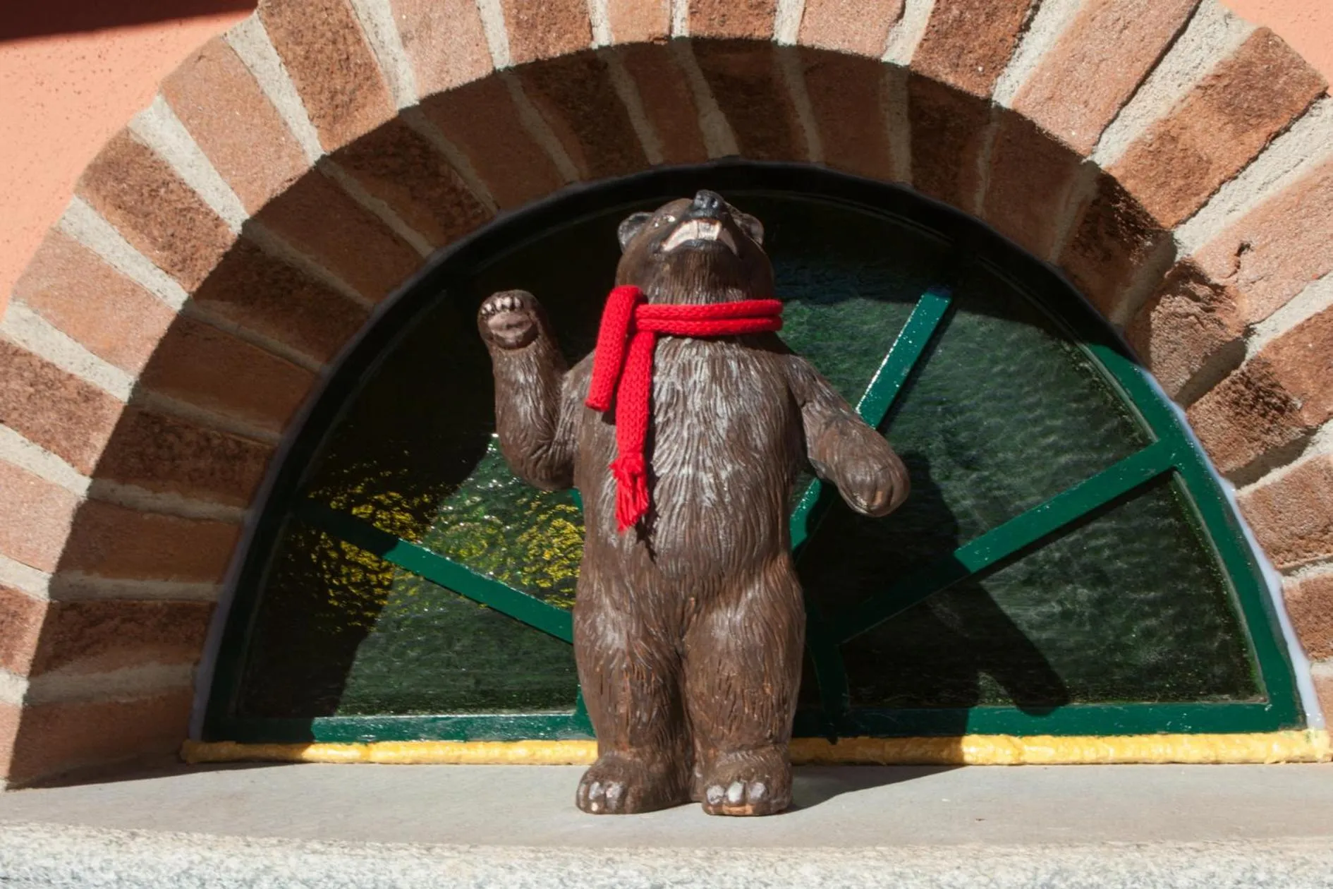 Decorative detail in B&B Casa dell'Orso