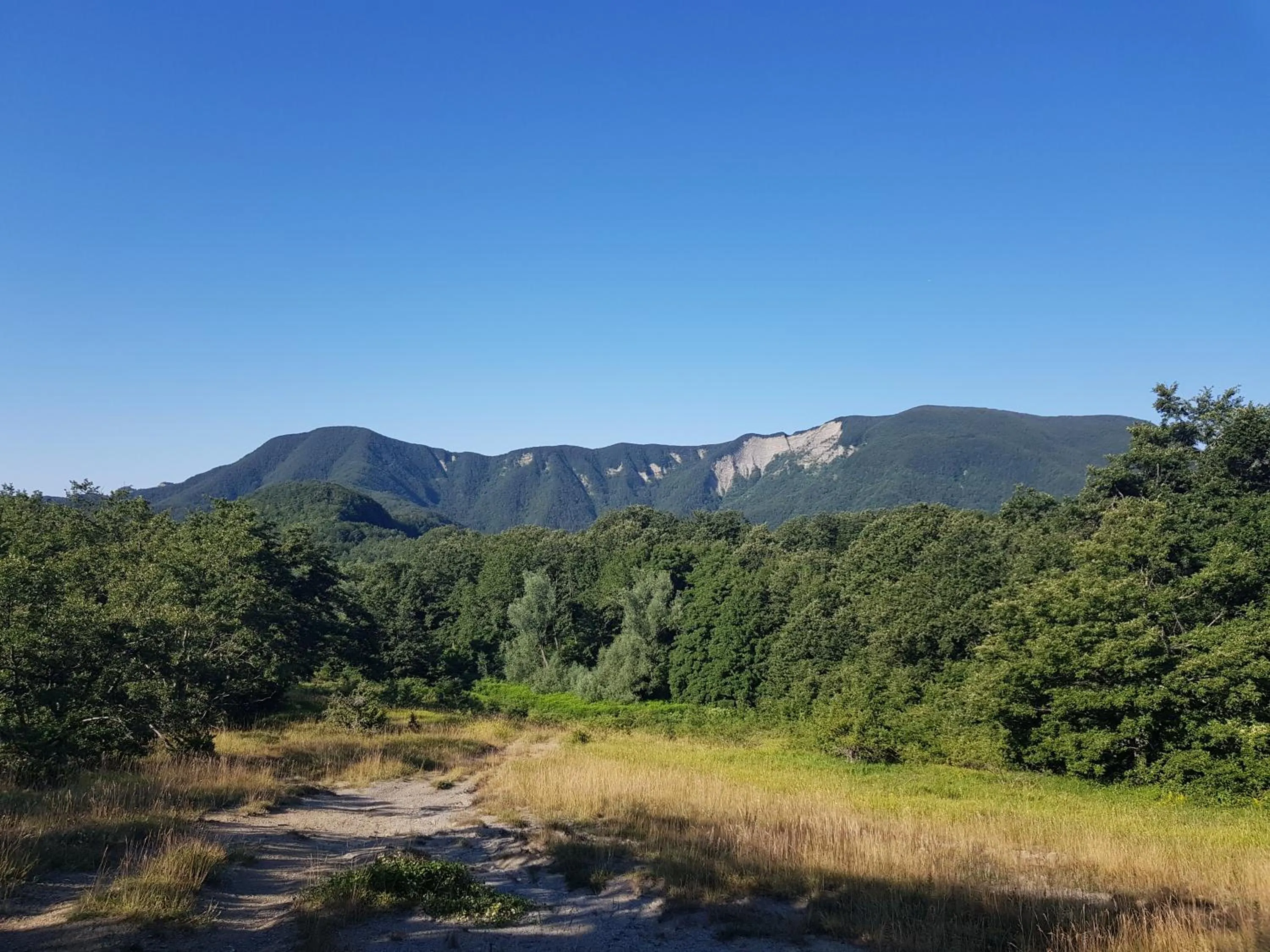 Natural landscape in Alla Battuta
