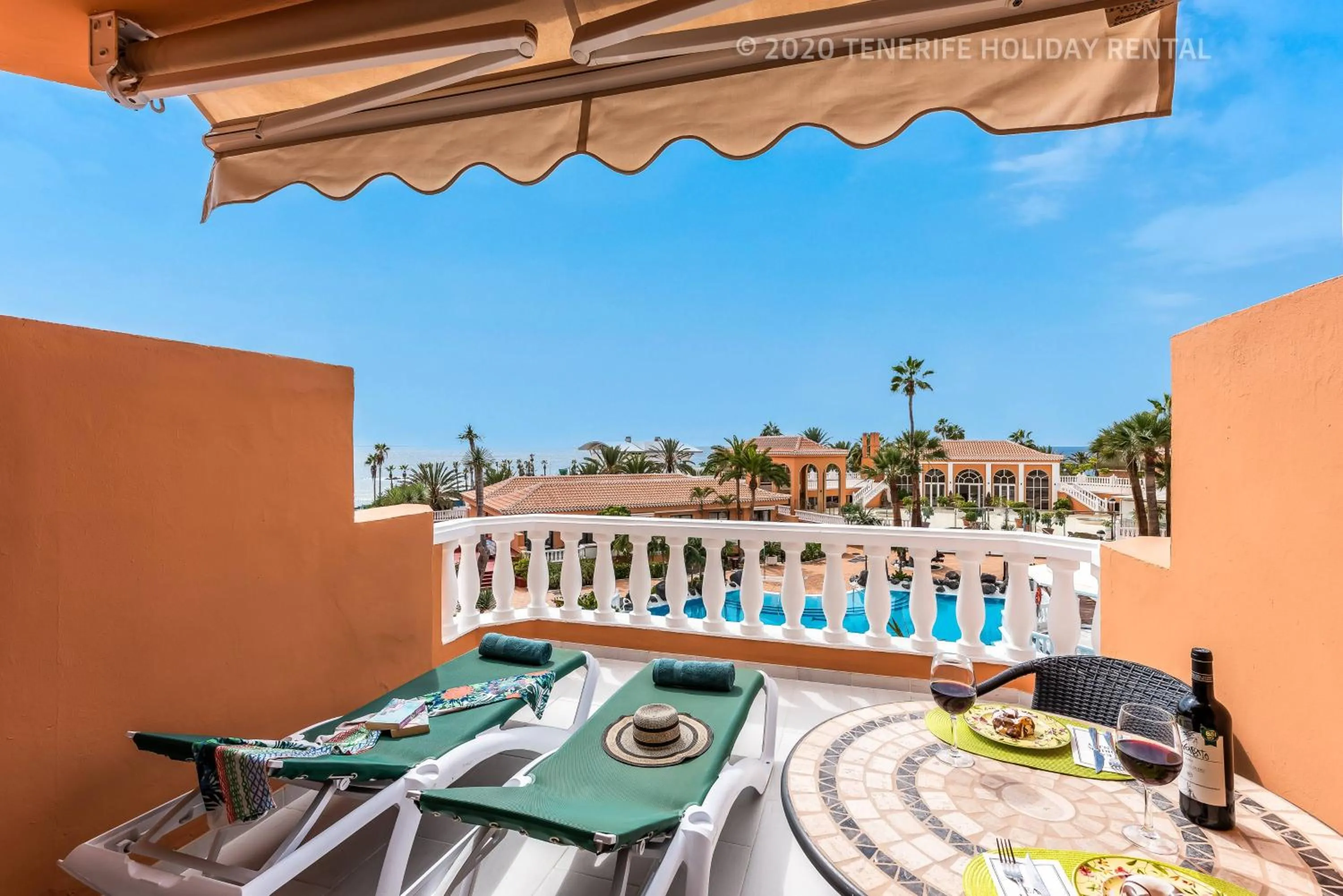 Balcony/Terrace in Tenerife Royal Gardens - Viviendas Vacacionales