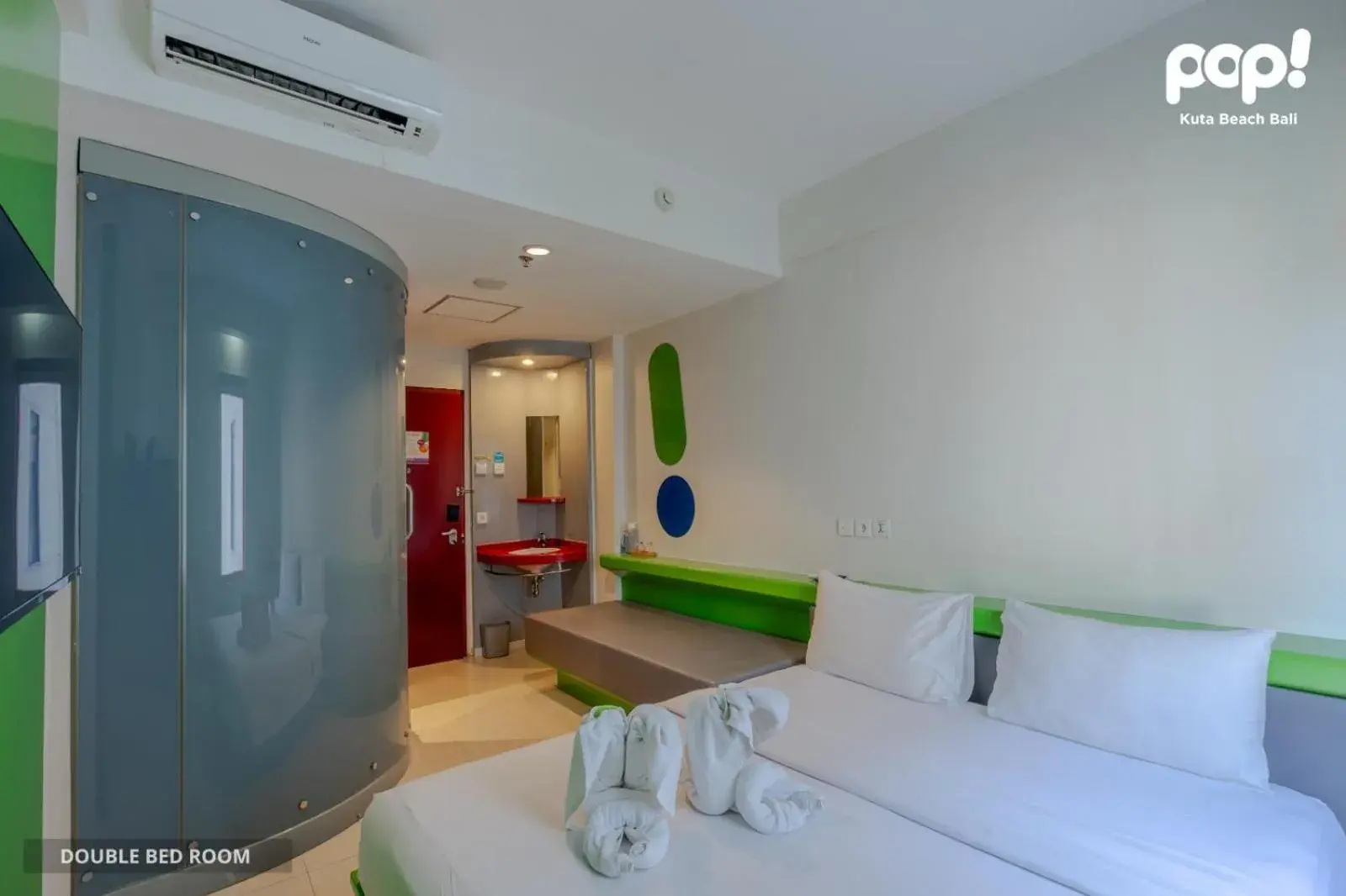 POP! Double or Twin Room in POP! Hotel Kuta Beach POP! Double or Twin Room in POP! Hotel Kuta Beach